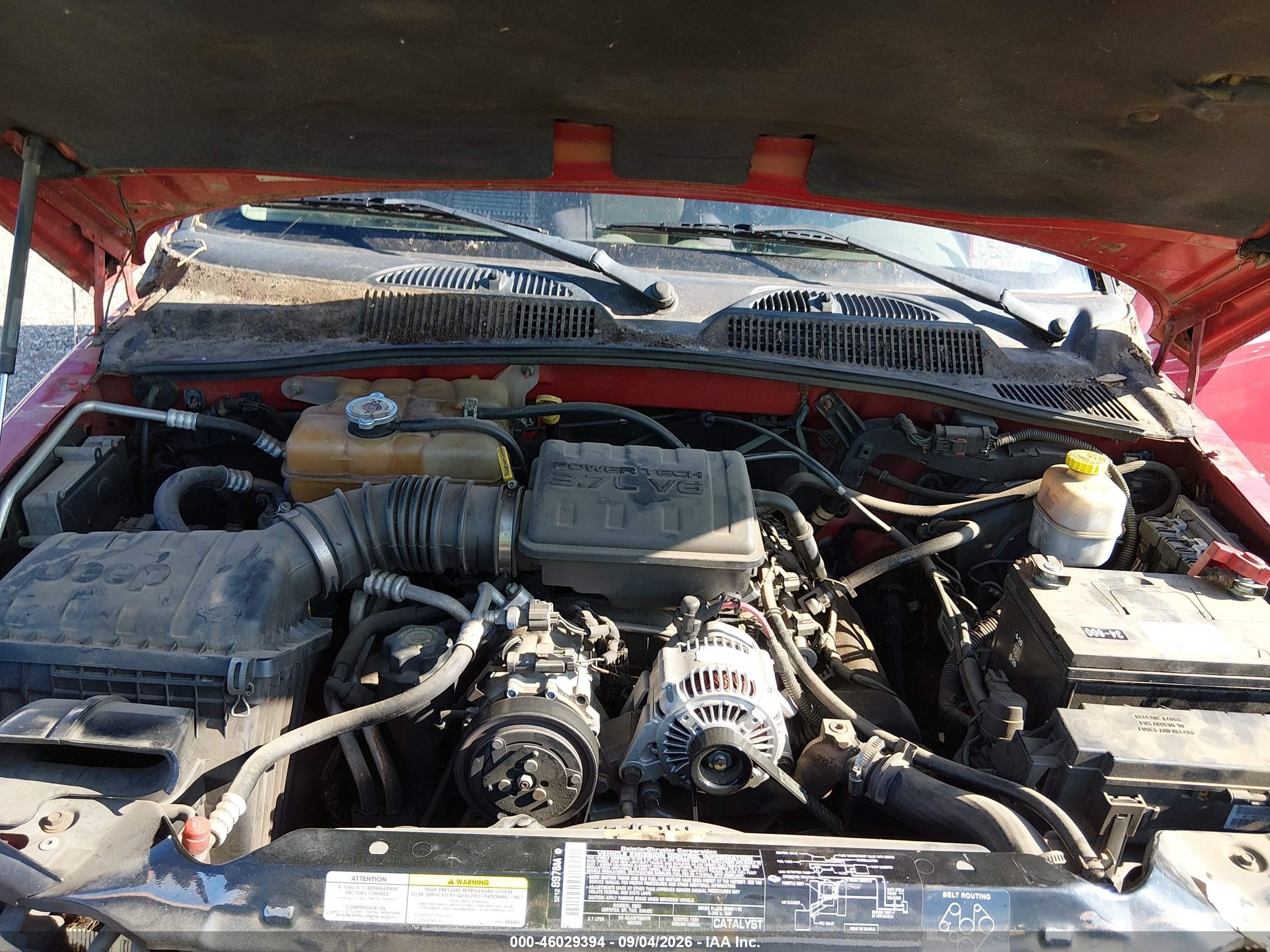 2003 Jeep Liberty Sport Red vin: 1J4GK48KX3W711223