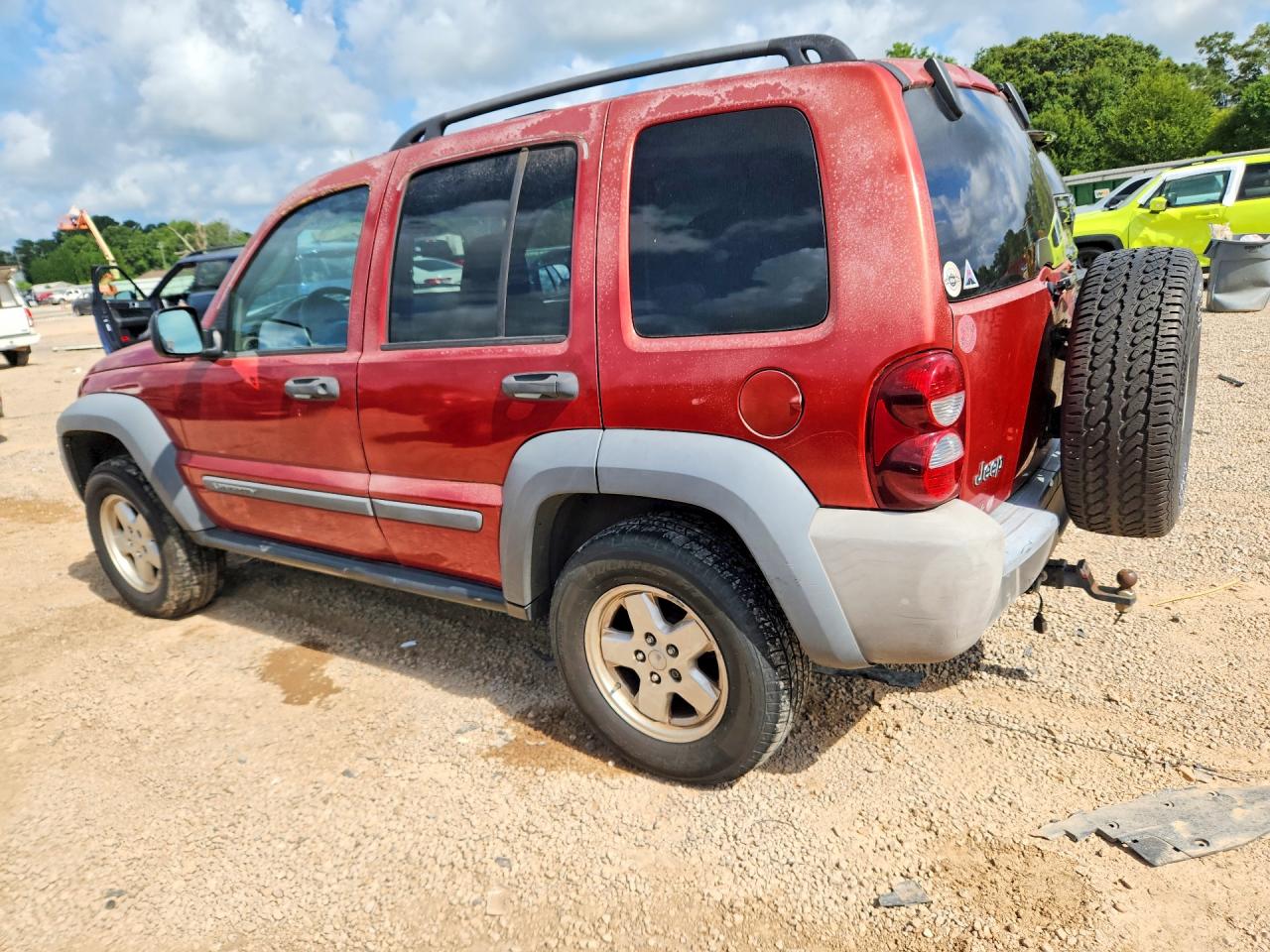 2006 Jeep Liberty Sport Red vin: 1J4GK48KX6W112035