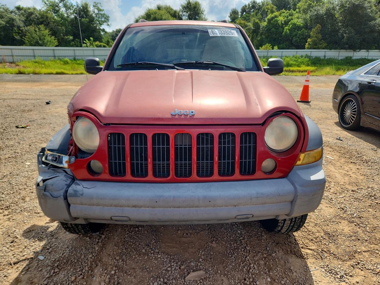 2006 Jeep Liberty Sport Red vin: 1J4GK48KX6W112035