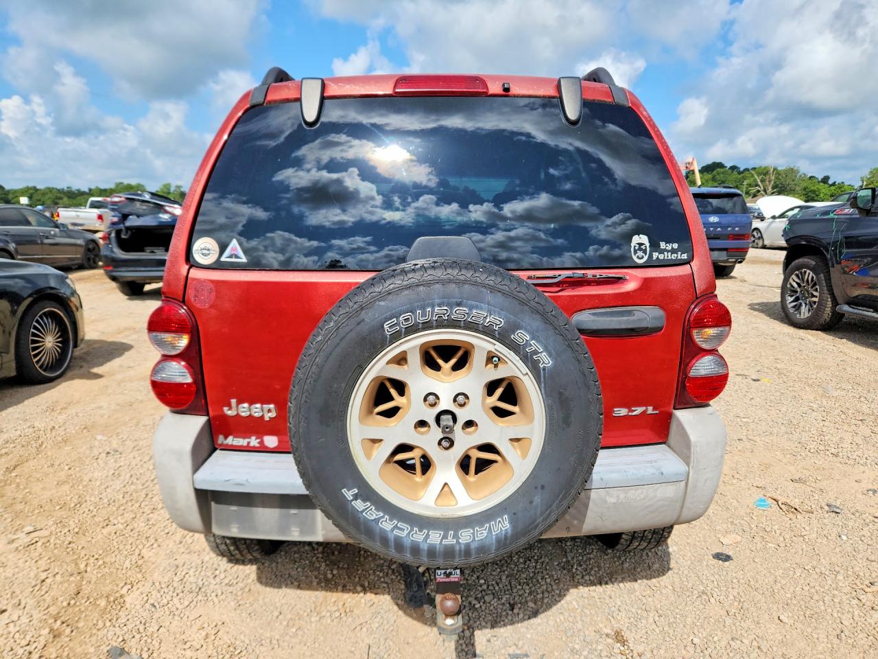 2006 Jeep Liberty Sport Red vin: 1J4GK48KX6W112035