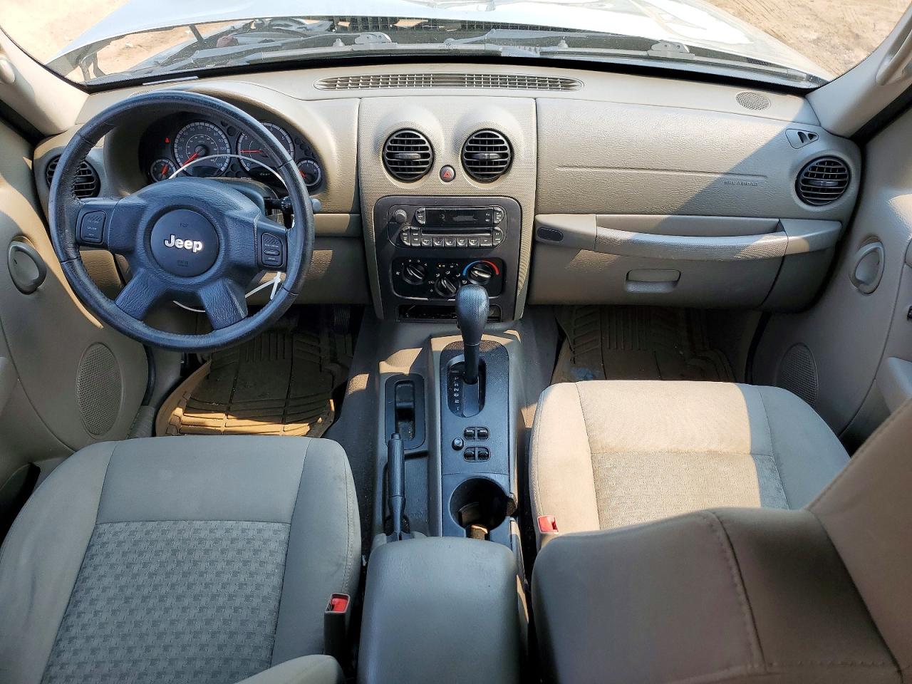 2007 Jeep Liberty Sport Tan vin: 1J4GK48KX7W576167