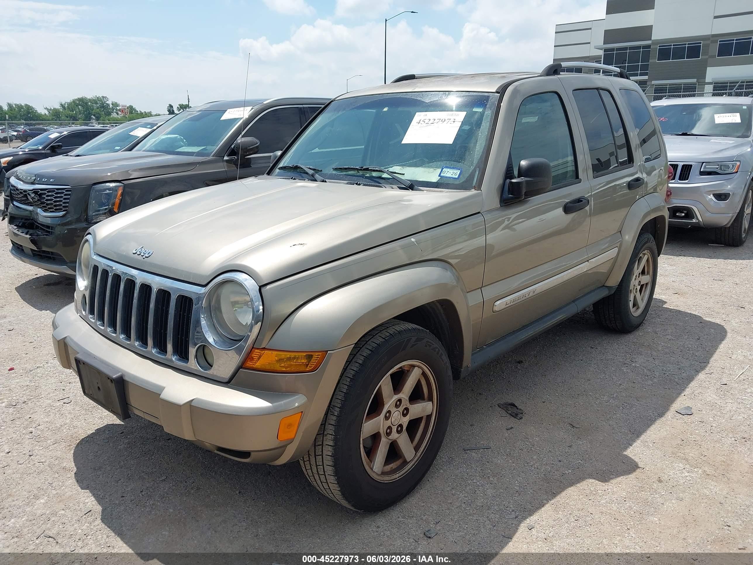 2006 Jeep Liberty Limited Edition Gold vin: 1J4GK58K06W100661