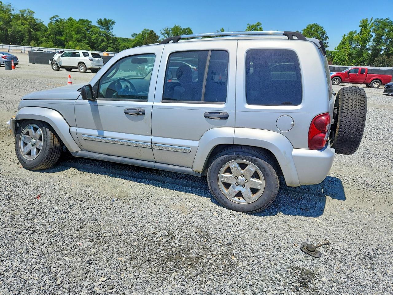 2006 Jeep Liberty Silver vin: 1J4GK58K06W195531