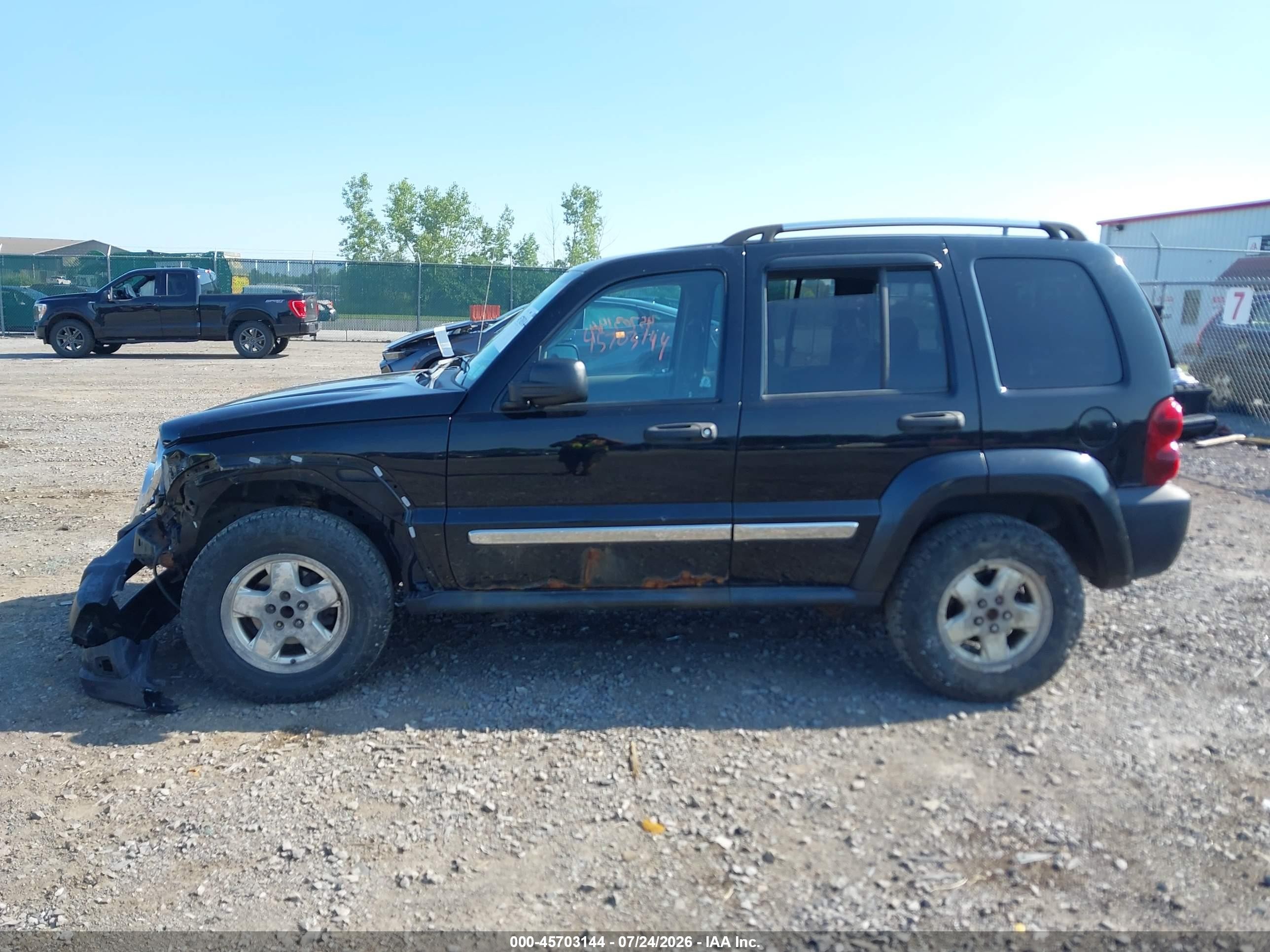 2005 Jeep Liberty Limited Edition Black vin: 1J4GK58K15W523151