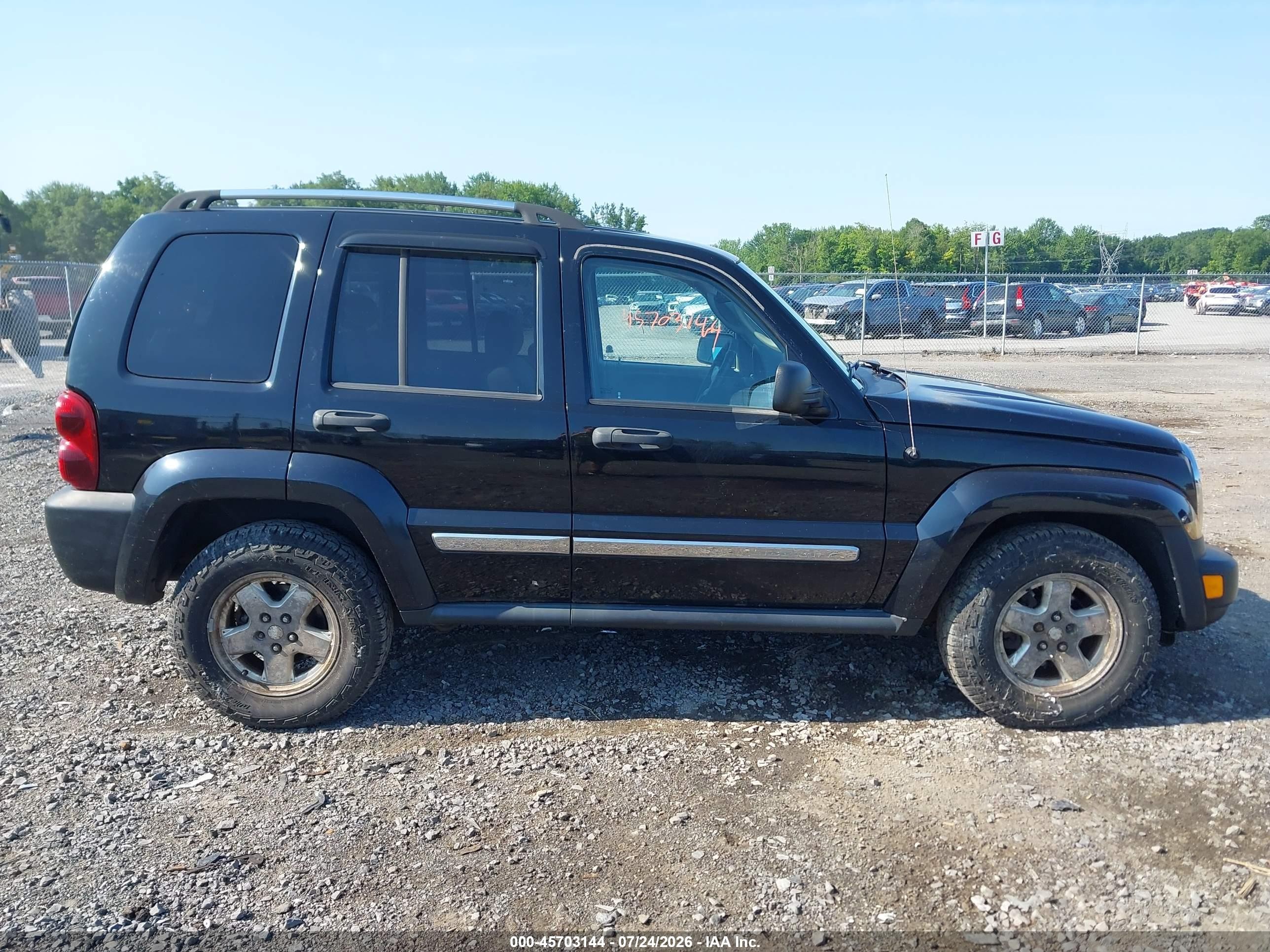 2005 Jeep Liberty Limited Edition Black vin: 1J4GK58K15W523151