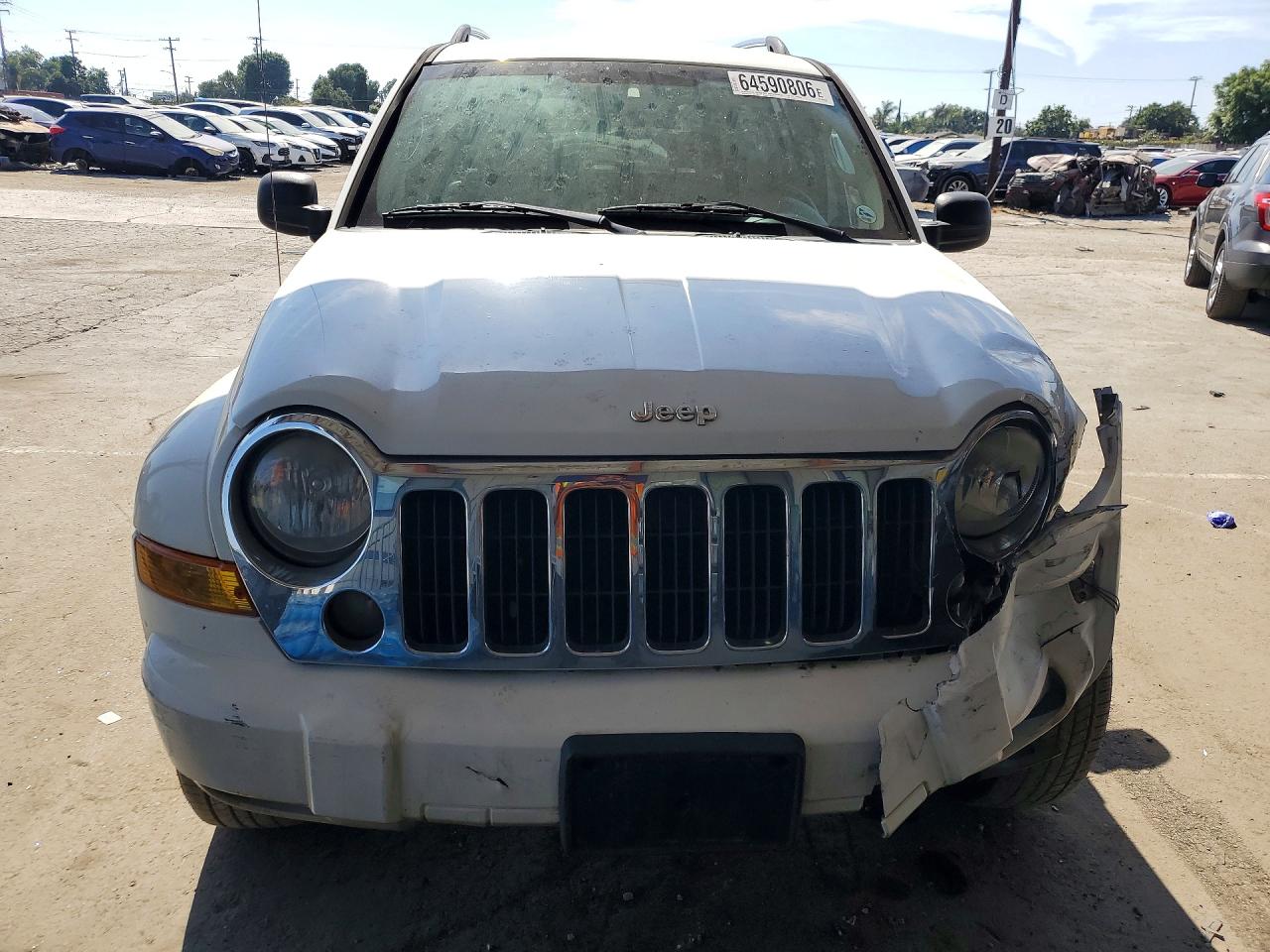 2006 Jeep Liberty Limited White vin: 1J4GK58K16W265604