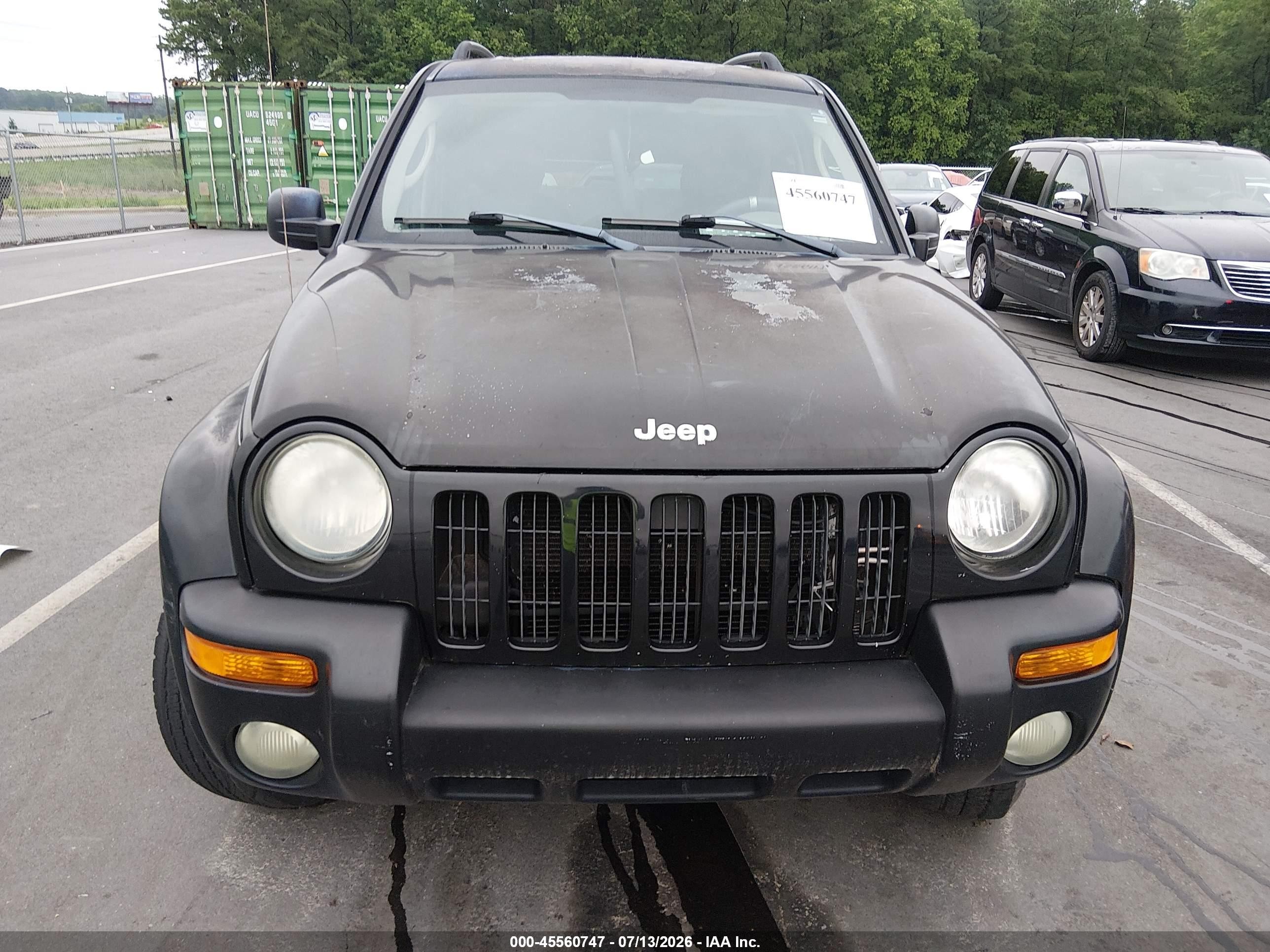 2004 Jeep Liberty Limited Edition Черный vin: 1J4GK58K24W104885