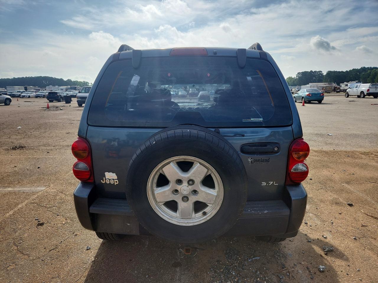 2002 Jeep Liberty Limited Blue vin: 1J4GK58K32W323447