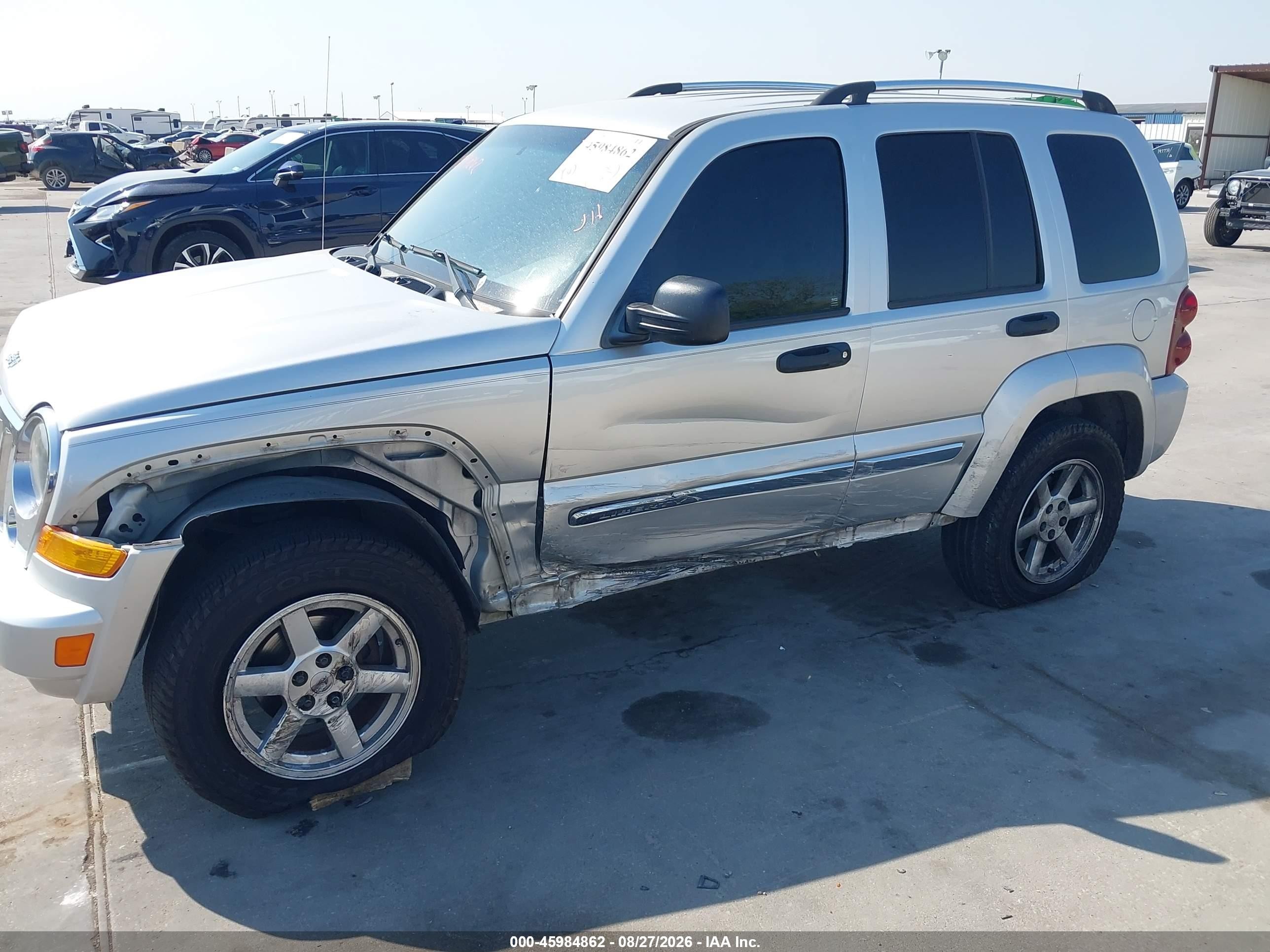 2006 Jeep Liberty Limited Edition Gray vin: 1J4GK58K46W127541