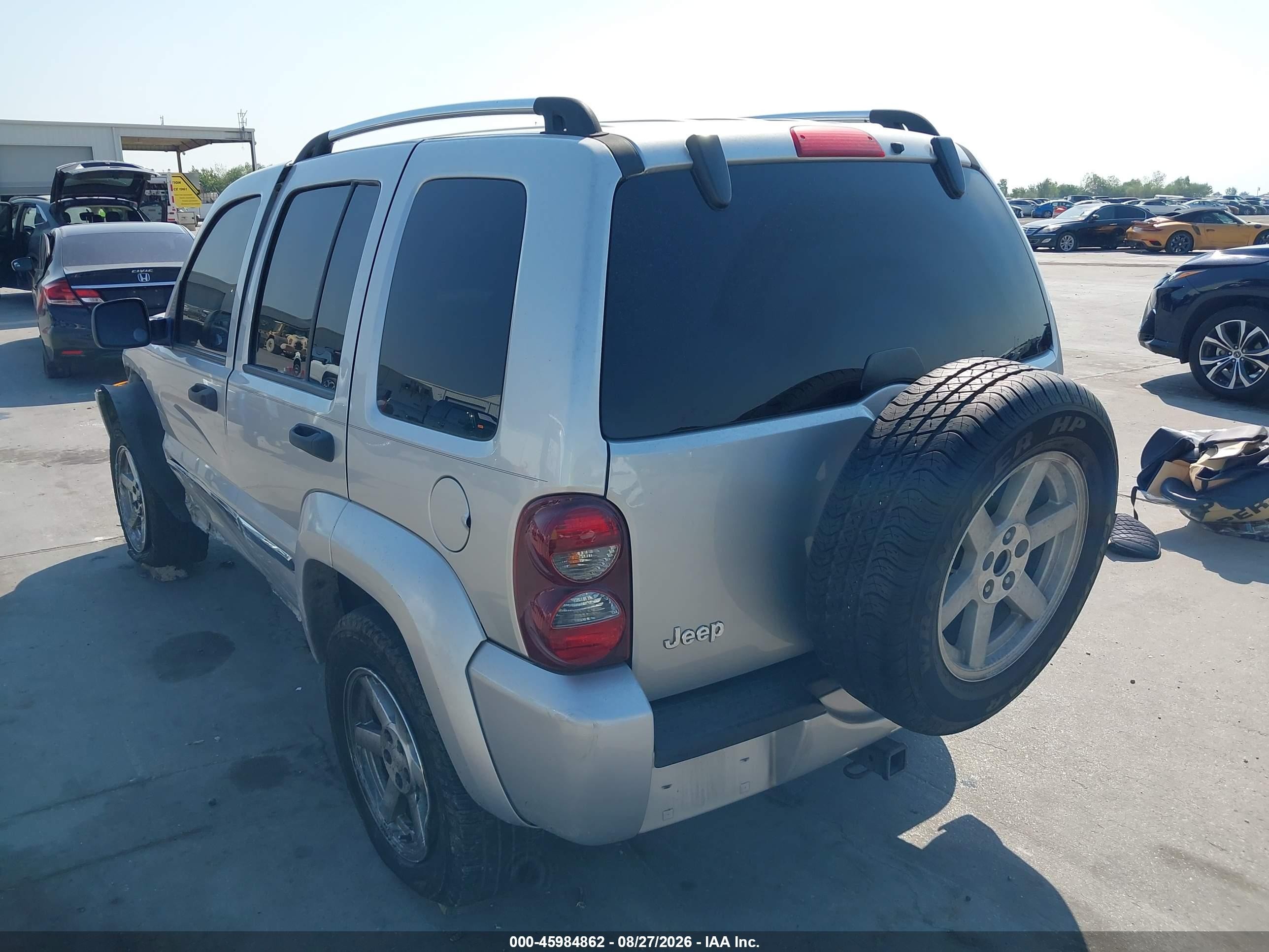 2006 Jeep Liberty Limited Edition Gray vin: 1J4GK58K46W127541
