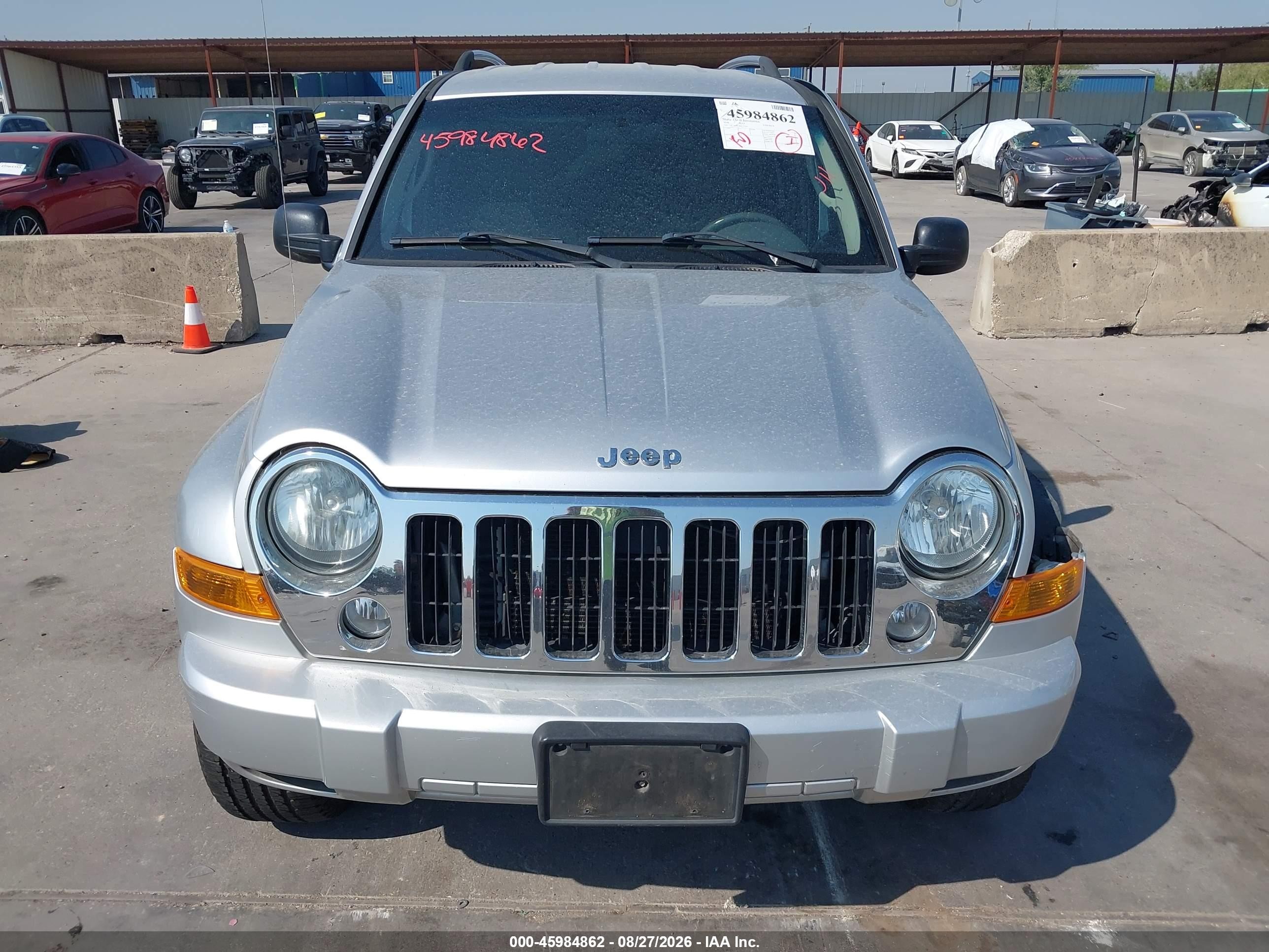 2006 Jeep Liberty Limited Edition Gray vin: 1J4GK58K46W127541