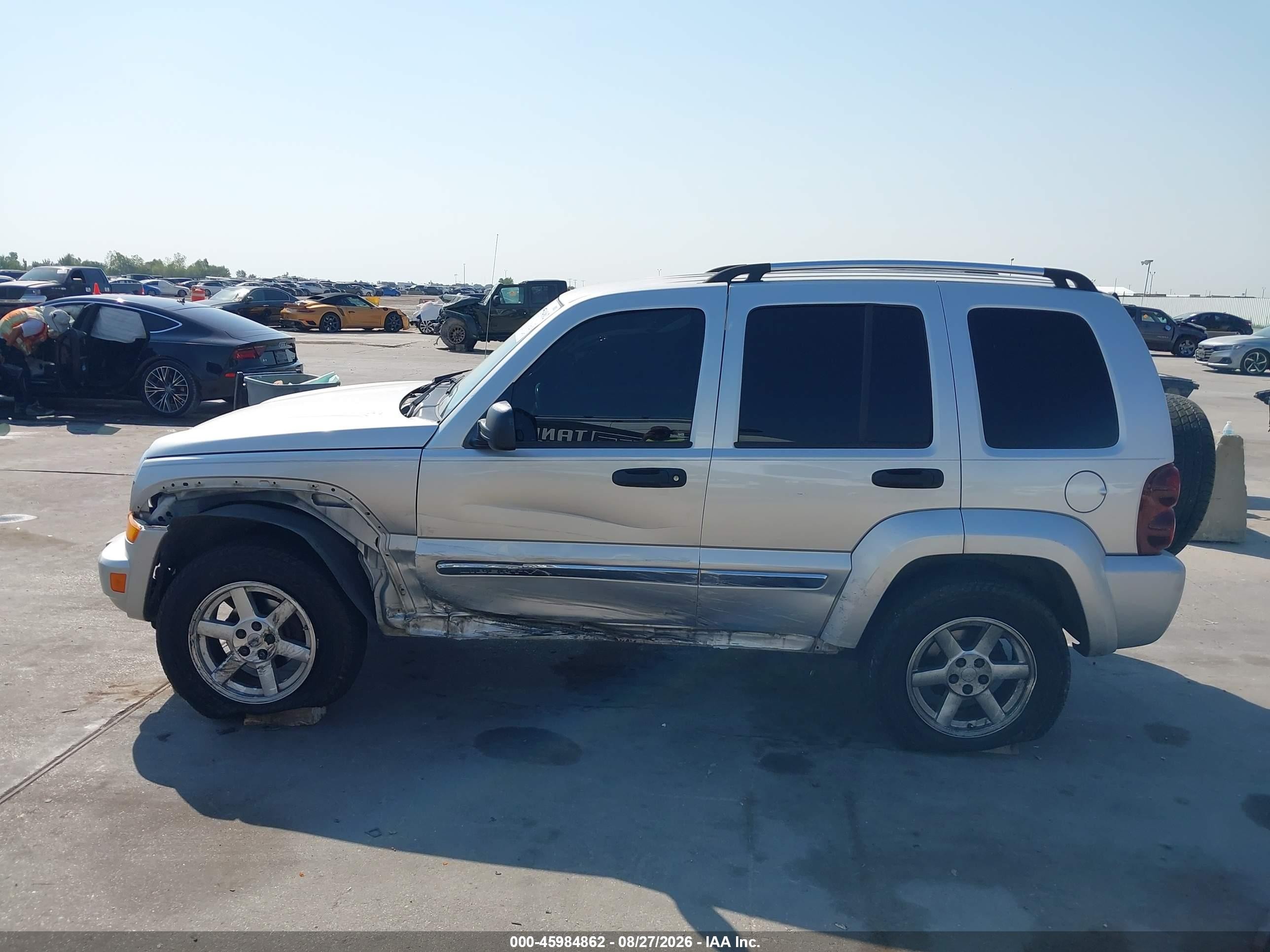 2006 Jeep Liberty Limited Edition Gray vin: 1J4GK58K46W127541