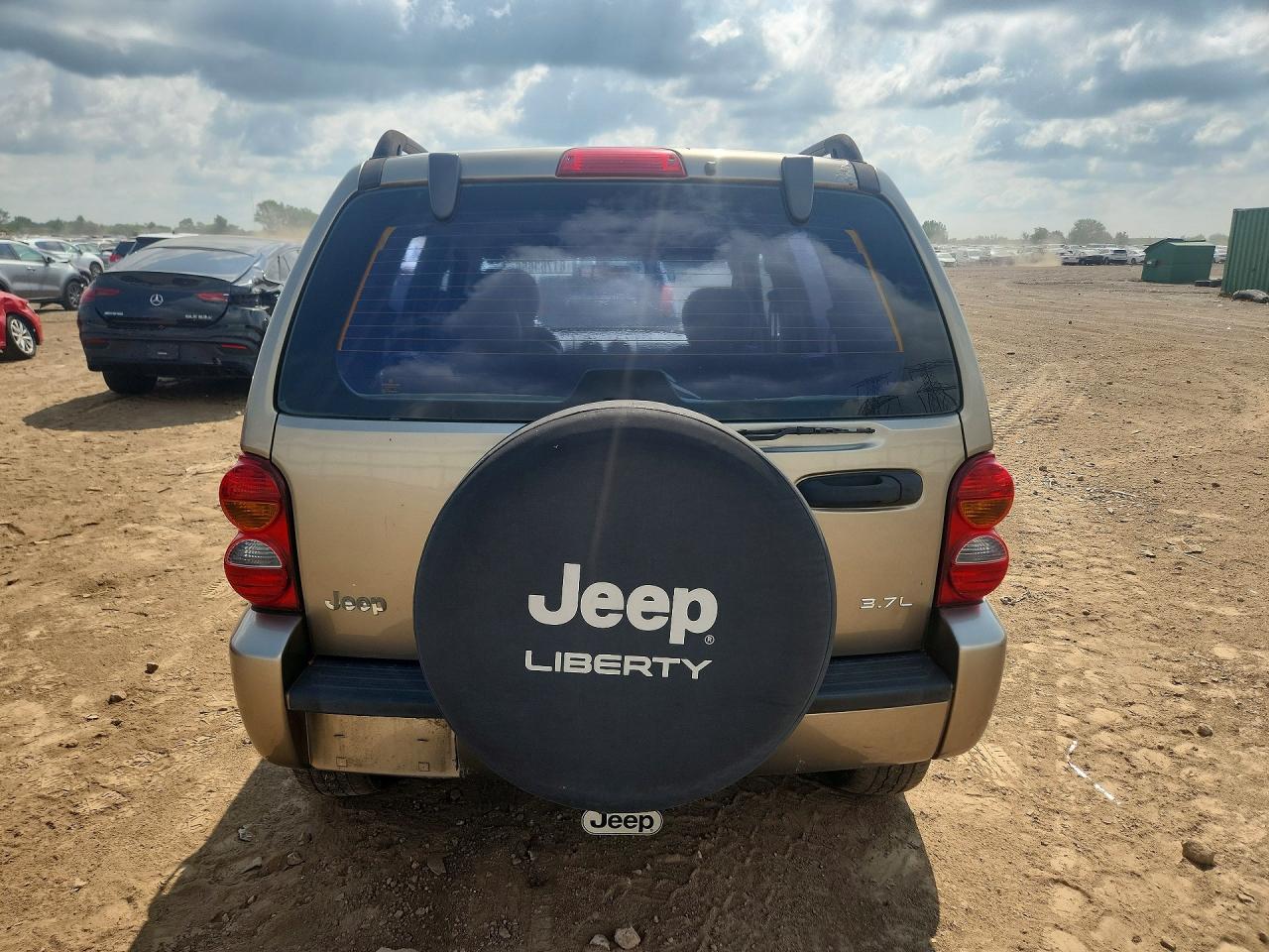 2003 Jeep Liberty Limited Tan vin: 1J4GK58K53W666813