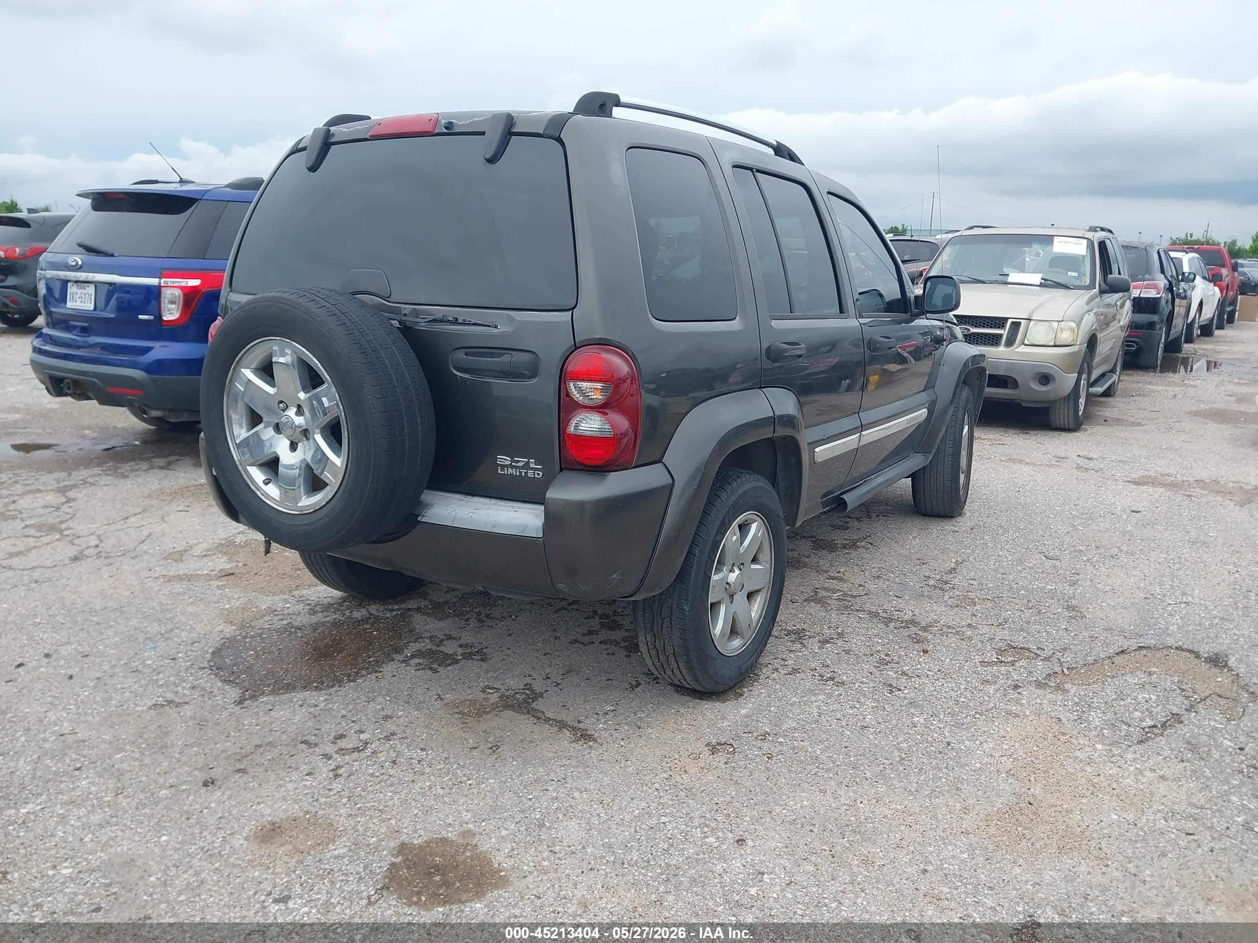 2005 Jeep Liberty Limited Edition Black vin: 1J4GK58K65W604081