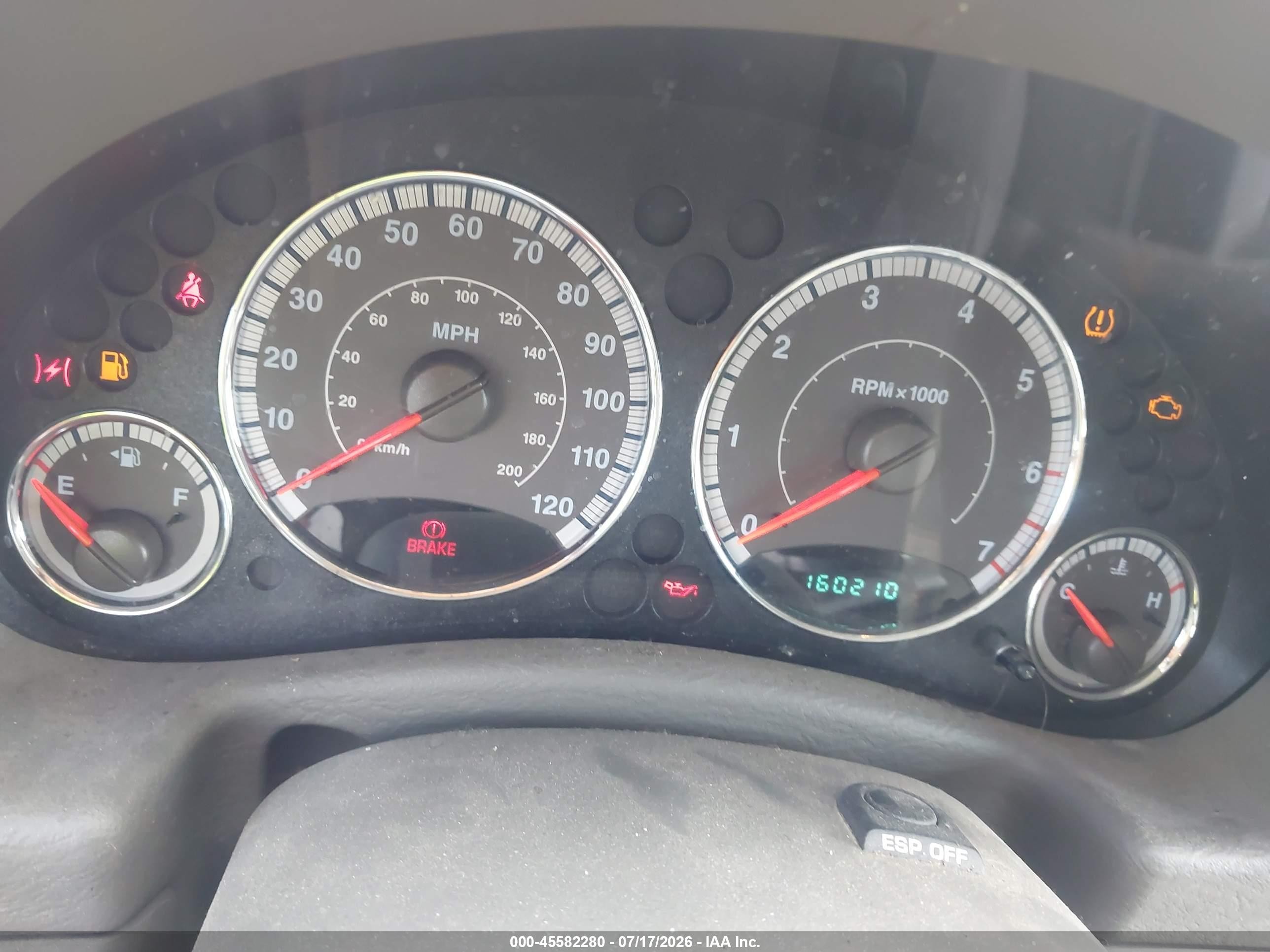 2007 Jeep Liberty Limited Edition Золотой vin: 1J4GK58K67W509250