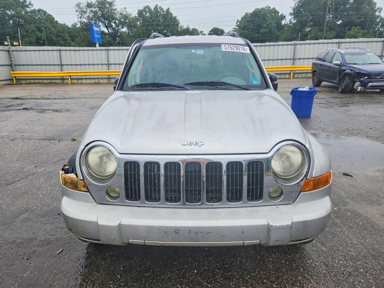 2006 Jeep Liberty Limited Silver vin: 1J4GK58K86W233197