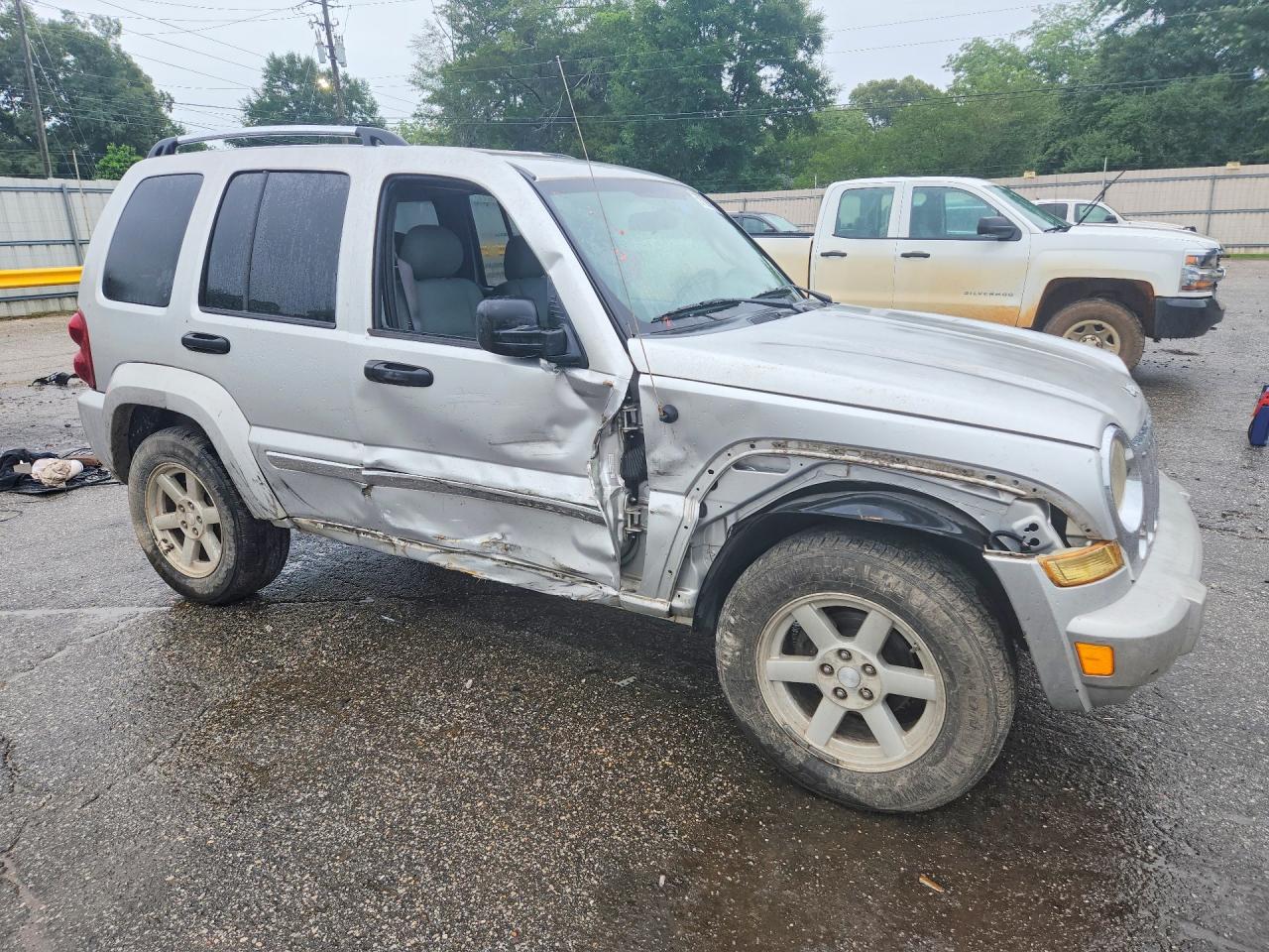2006 Jeep Liberty Limited Silver vin: 1J4GK58K86W233197