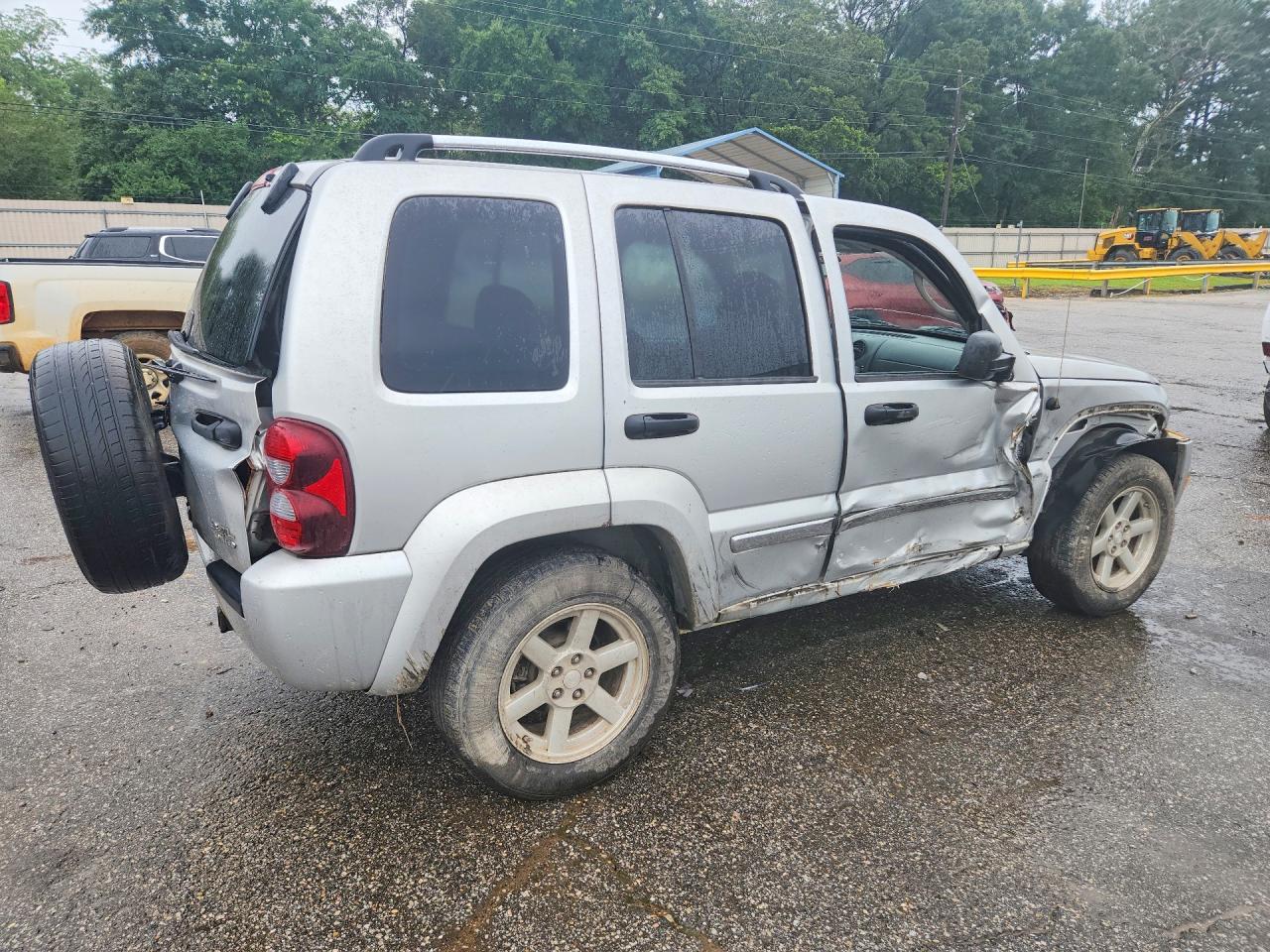 2006 Jeep Liberty Limited Silver vin: 1J4GK58K86W233197