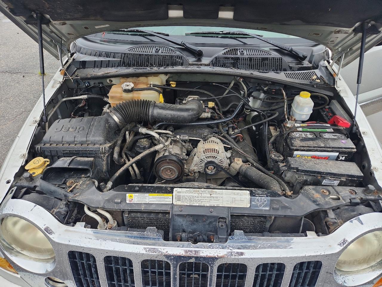 2006 Jeep Liberty Limited Silver vin: 1J4GK58K86W233197