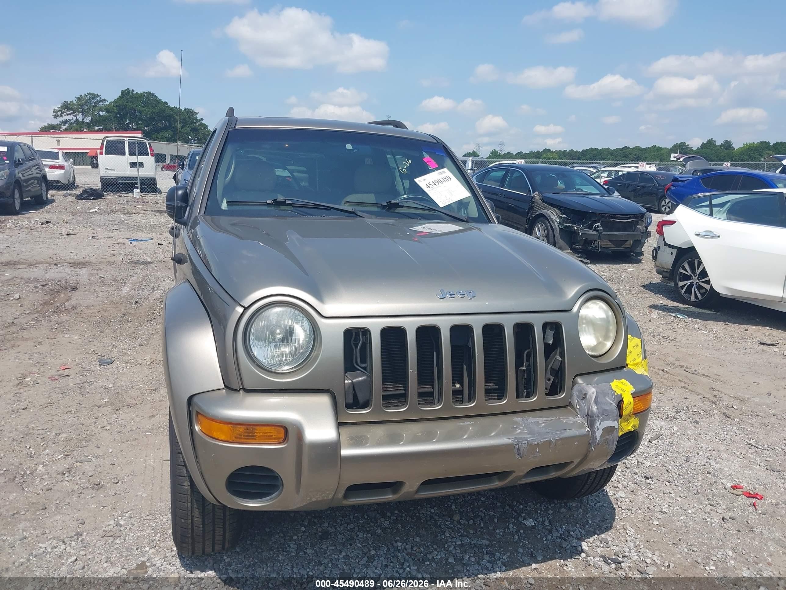 2003 Jeep Liberty Limited Edition Brown vin: 1J4GK58K93W610101