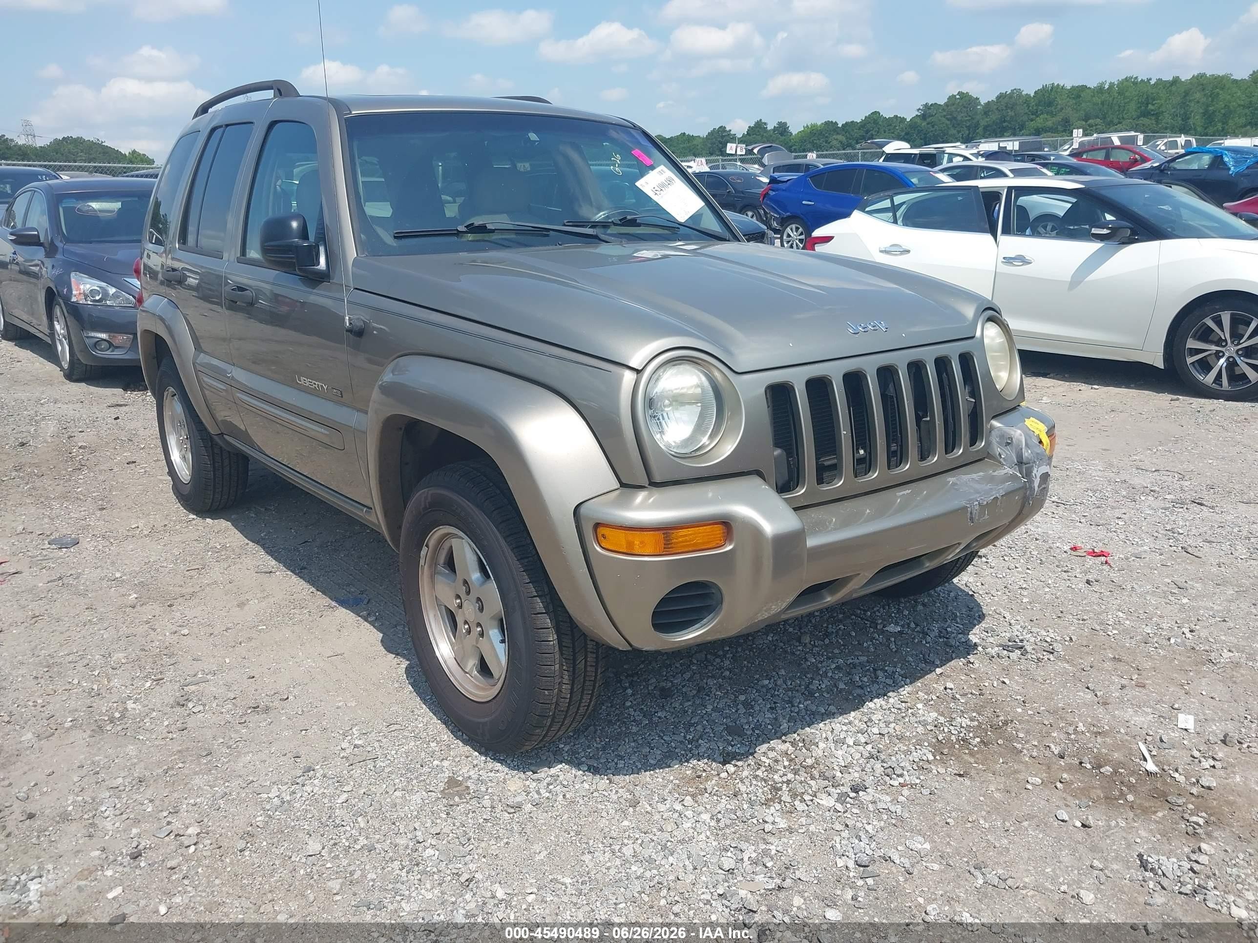 2003 Jeep Liberty Limited Edition Brown vin: 1J4GK58K93W610101