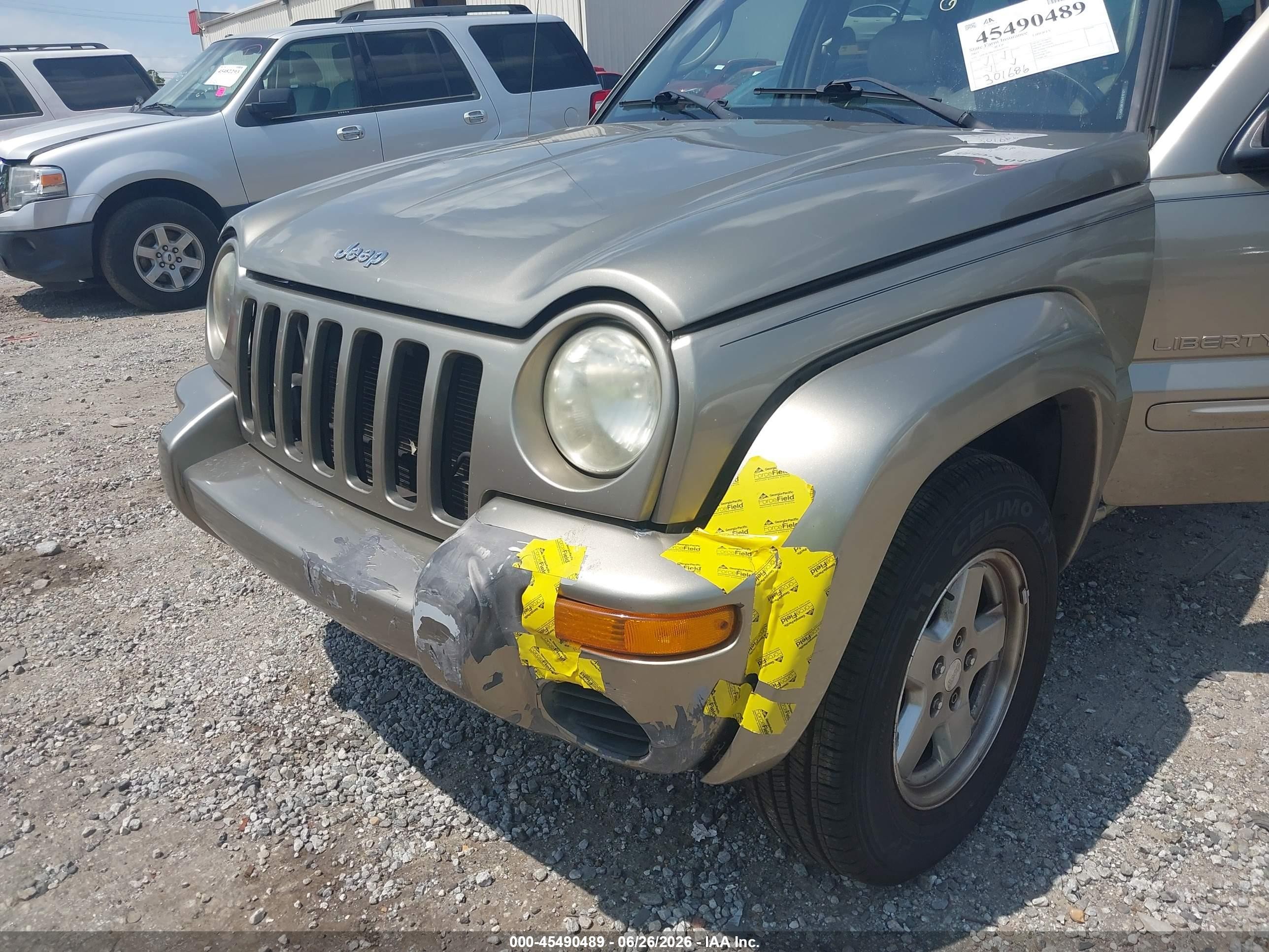 2003 Jeep Liberty Limited Edition Brown vin: 1J4GK58K93W610101