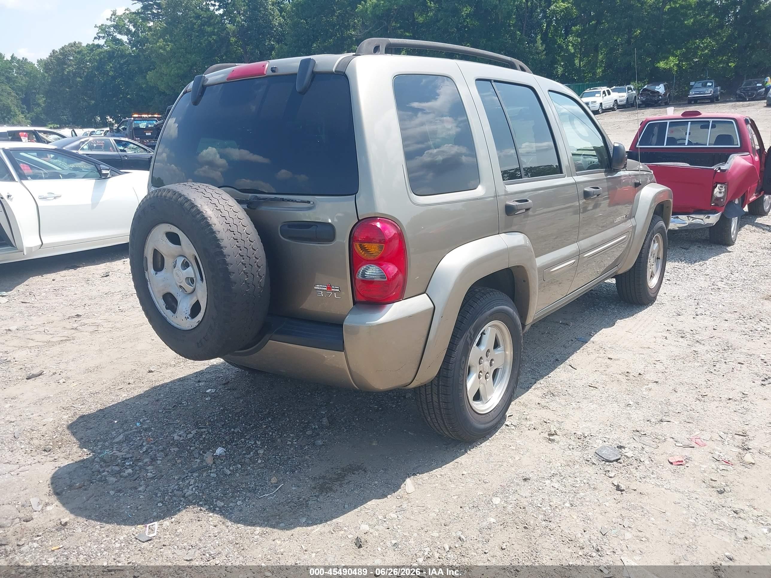 2003 Jeep Liberty Limited Edition Brown vin: 1J4GK58K93W610101