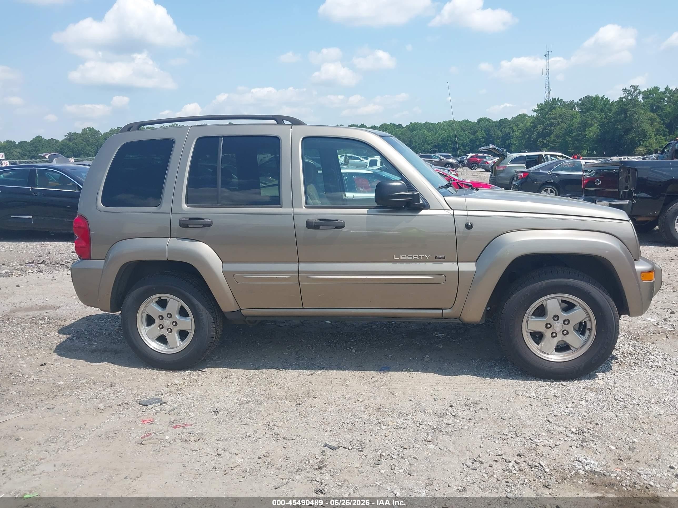 2003 Jeep Liberty Limited Edition Brown vin: 1J4GK58K93W610101