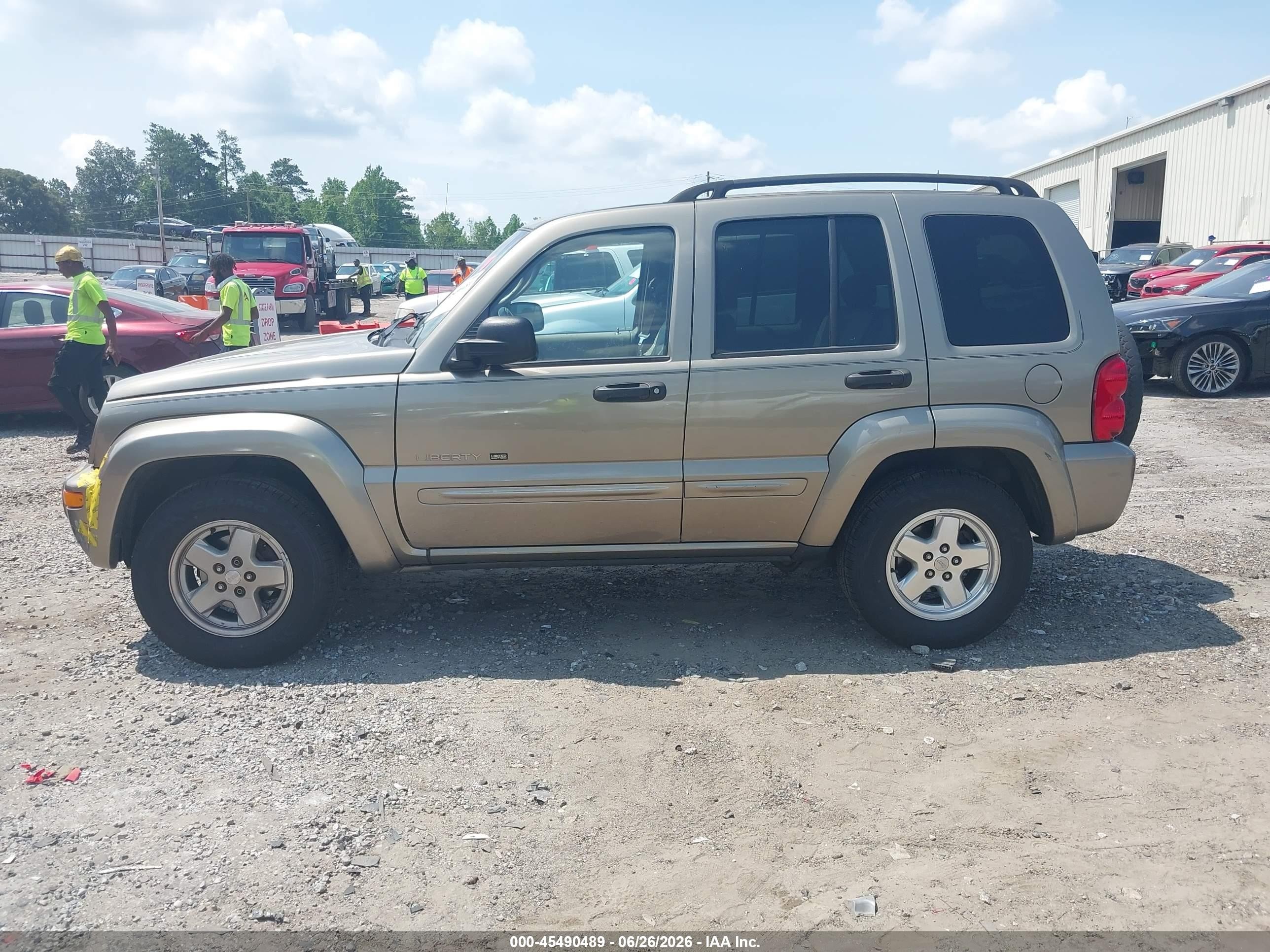 2003 Jeep Liberty Limited Edition Brown vin: 1J4GK58K93W610101