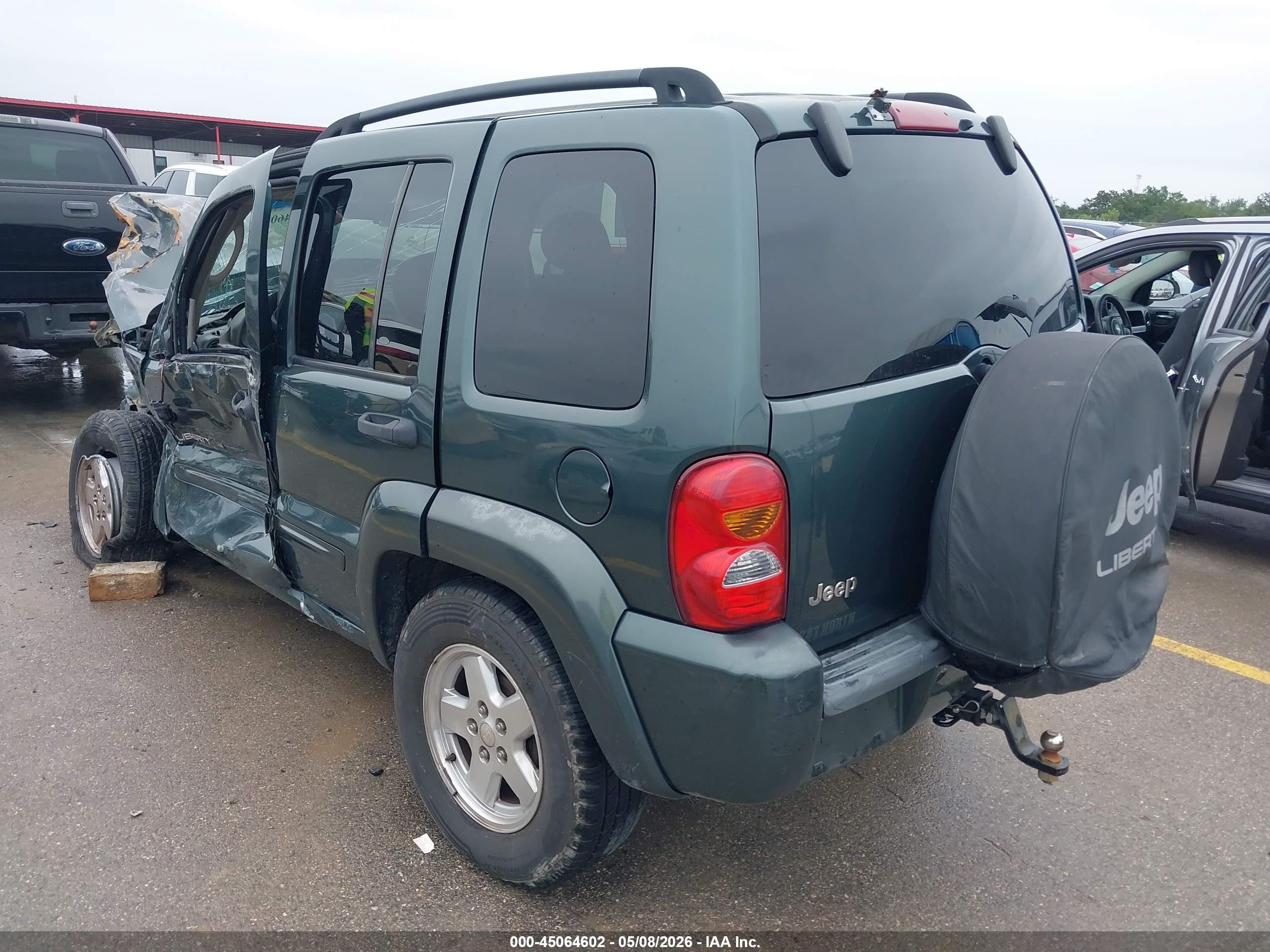 2002 Jeep Liberty Limited Edition Green vin: 1J4GK58KX2W276949