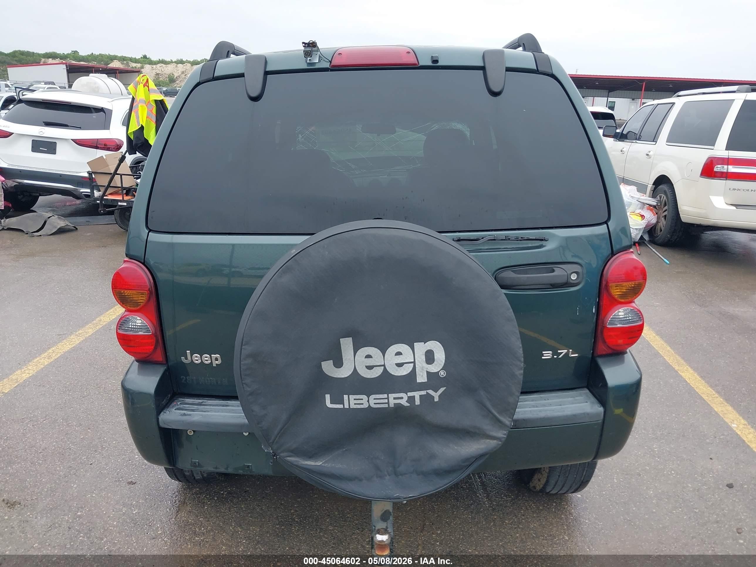 2002 Jeep Liberty Limited Edition Green vin: 1J4GK58KX2W276949