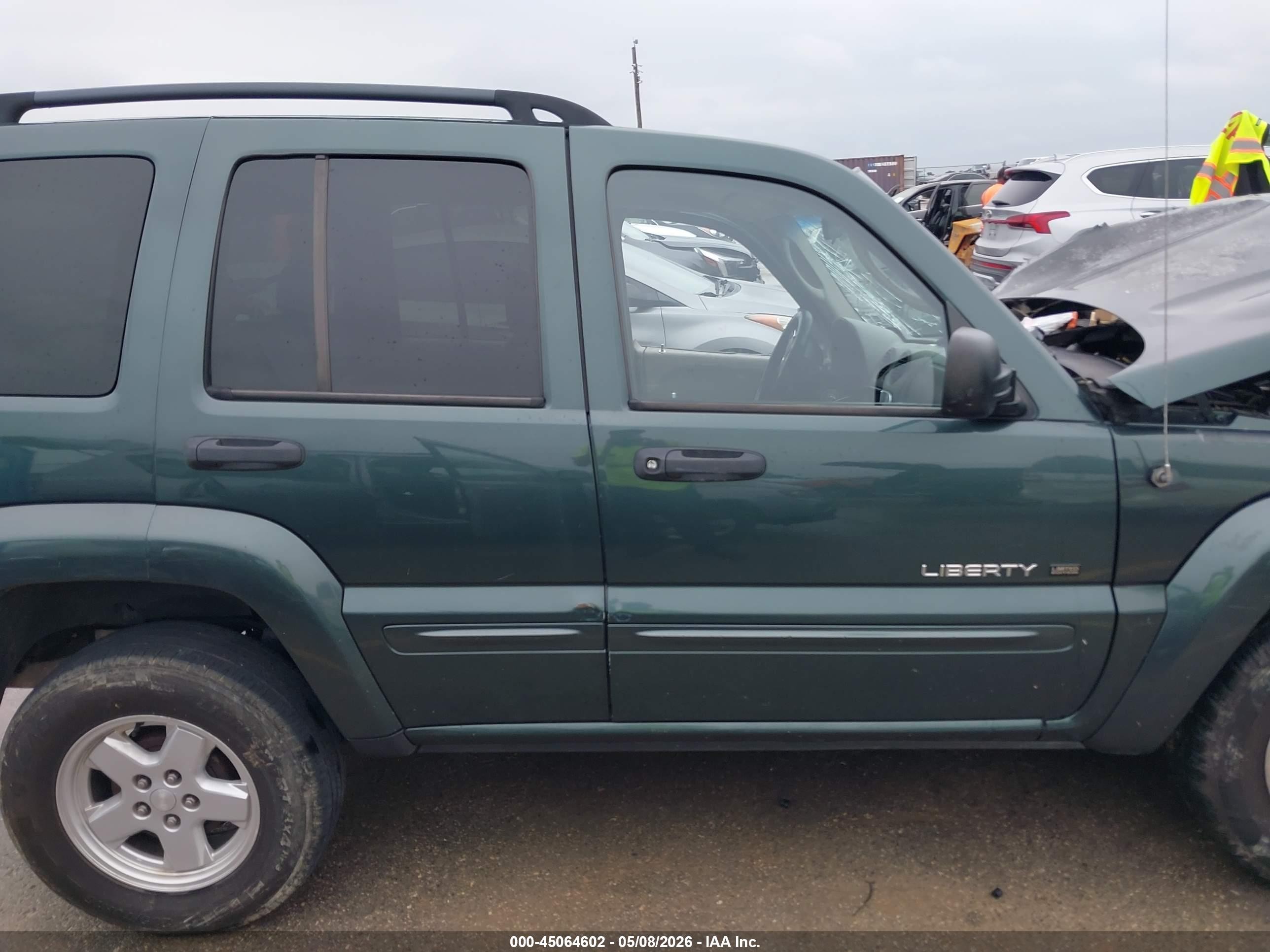 2002 Jeep Liberty Limited Edition Green vin: 1J4GK58KX2W276949