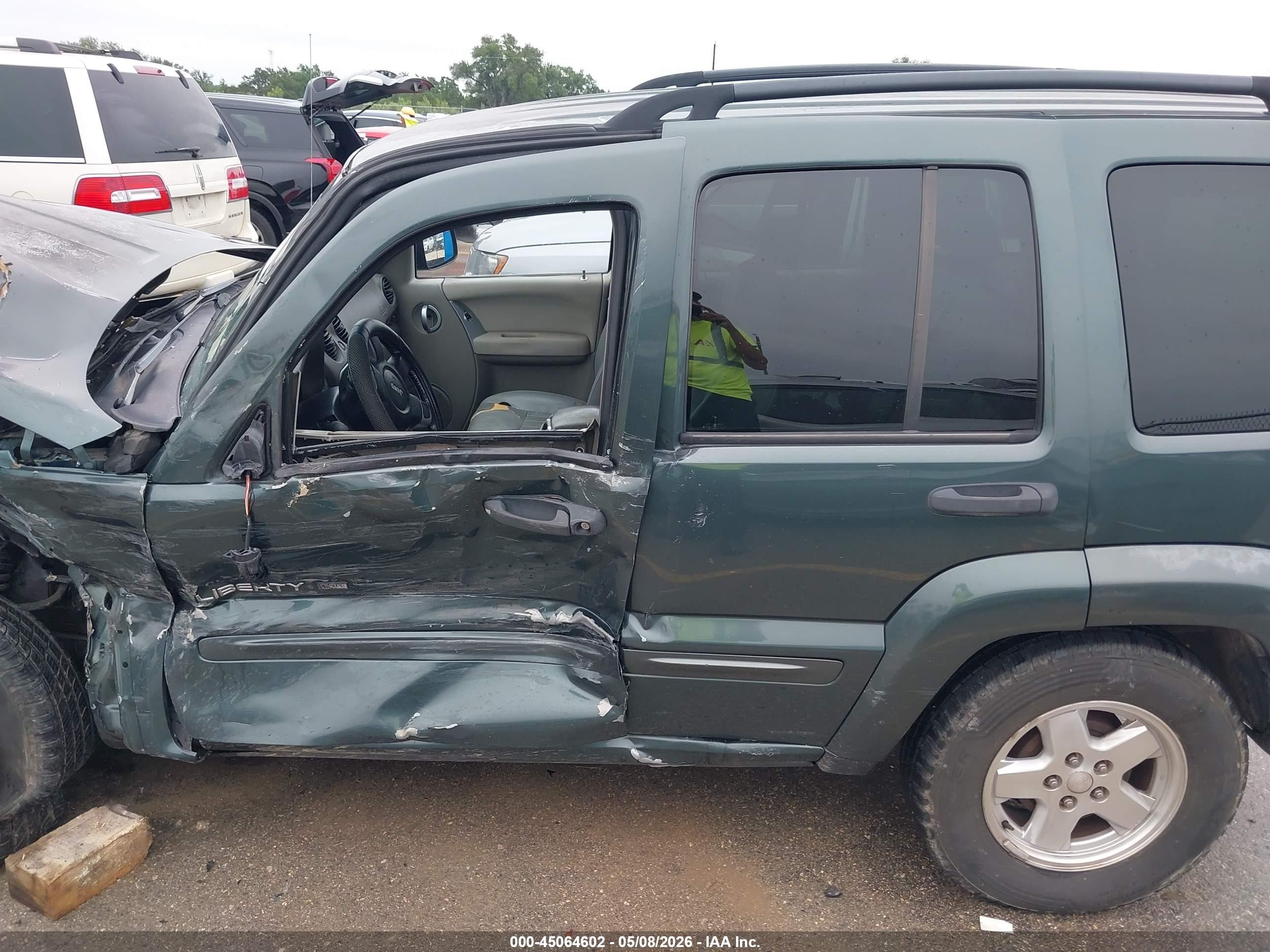2002 Jeep Liberty Limited Edition Green vin: 1J4GK58KX2W276949