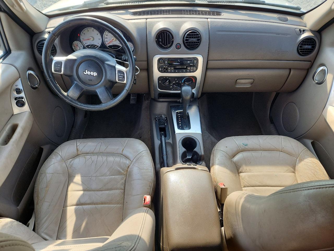 2003 Jeep Liberty Limited Silver vin: 1J4GK58KX3W633905