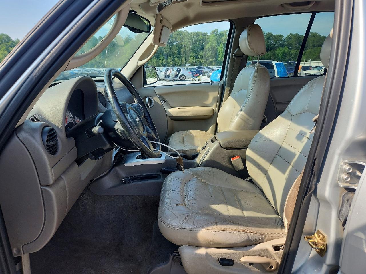 2003 Jeep Liberty Limited Silver vin: 1J4GK58KX3W633905