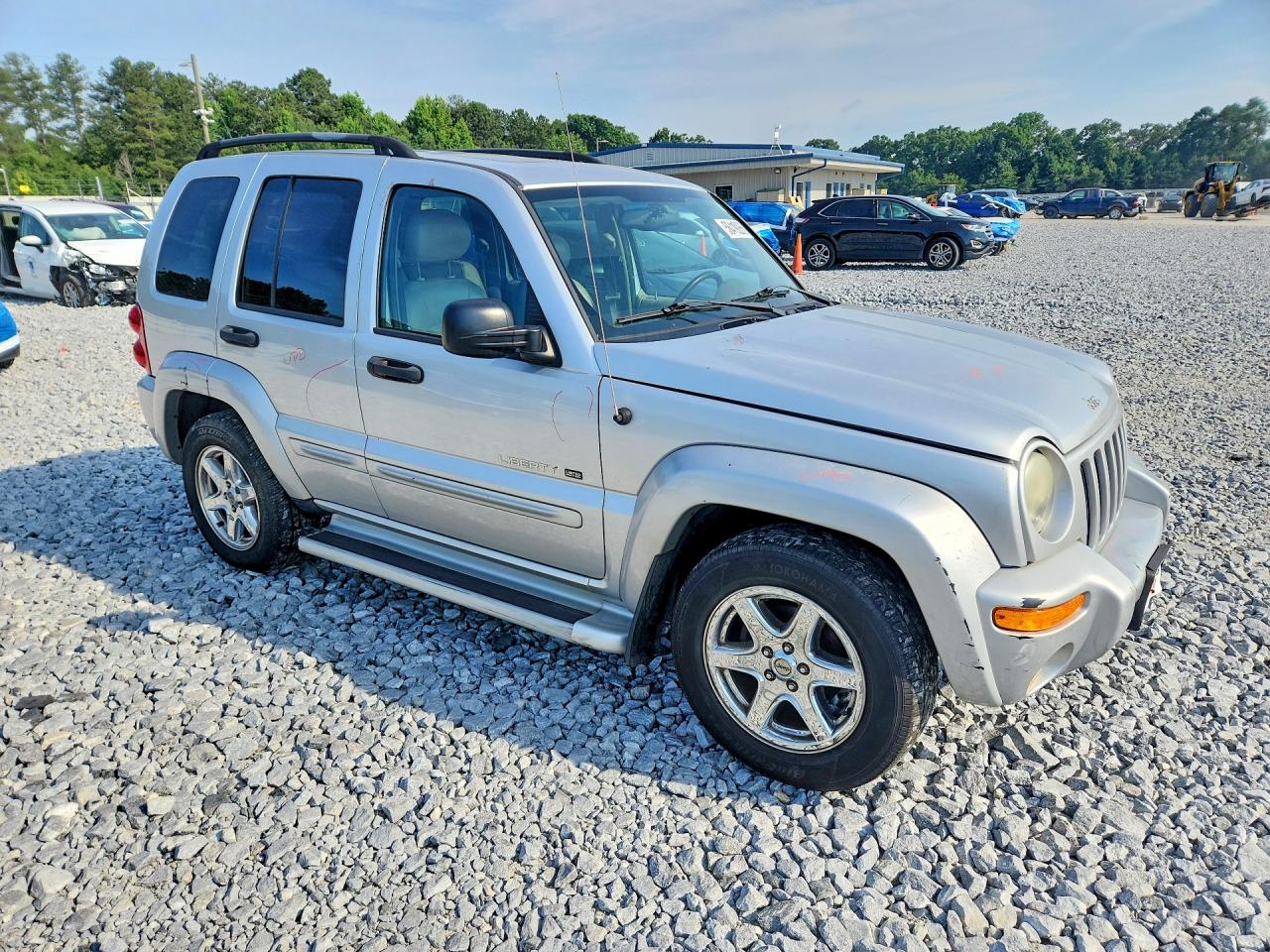 2003 Jeep Liberty Limited Silver vin: 1J4GK58KX3W633905