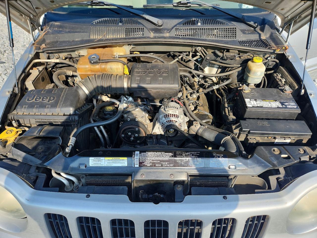 2003 Jeep Liberty Limited Silver vin: 1J4GK58KX3W633905
