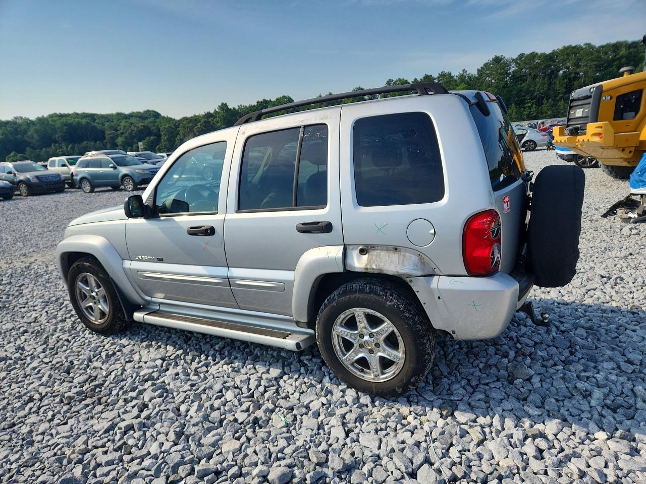 2003 Jeep Liberty Limited Silver vin: 1J4GK58KX3W633905
