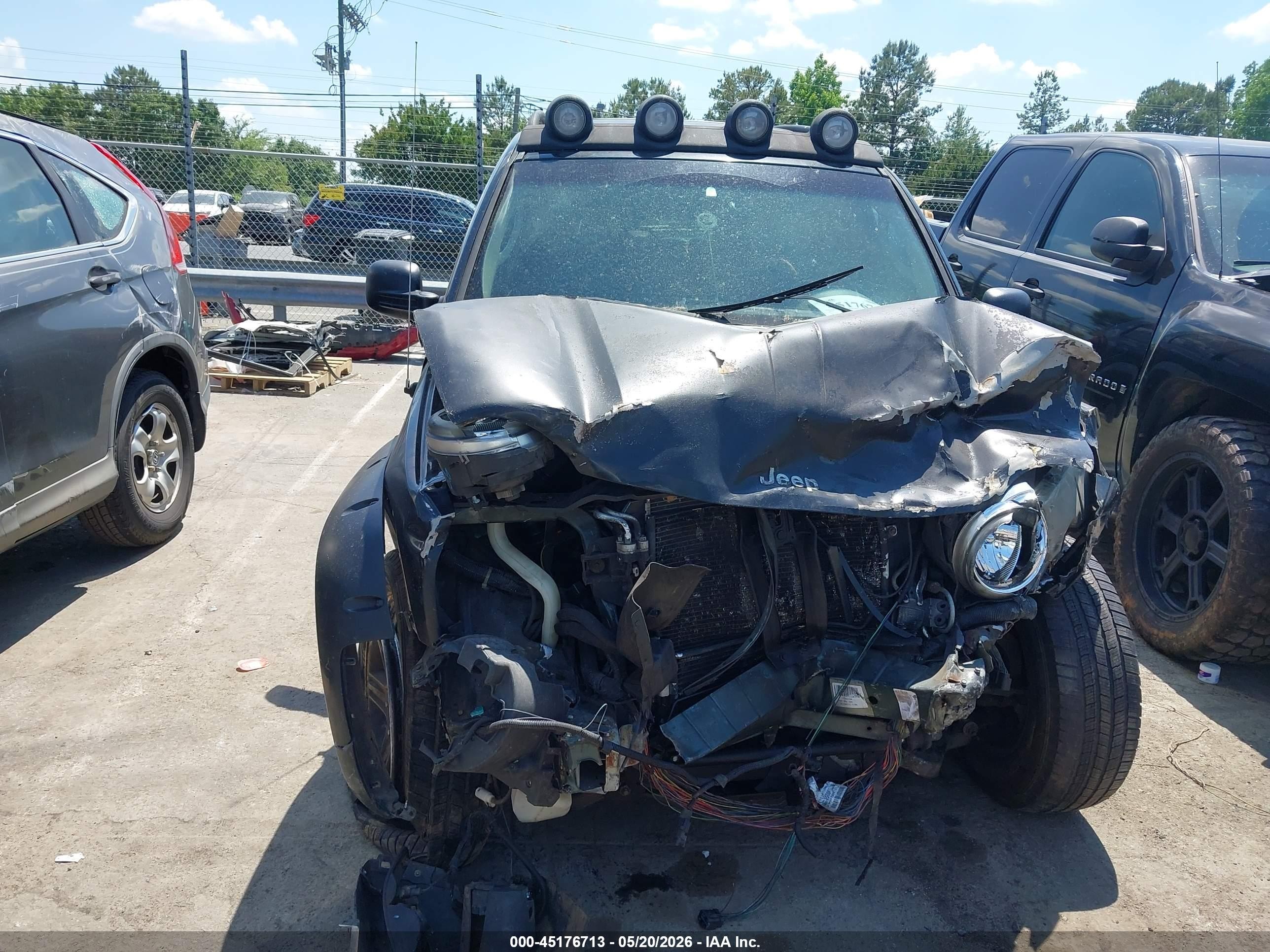 2003 Jeep Liberty Renegade Black vin: 1J4GL38K03W656515