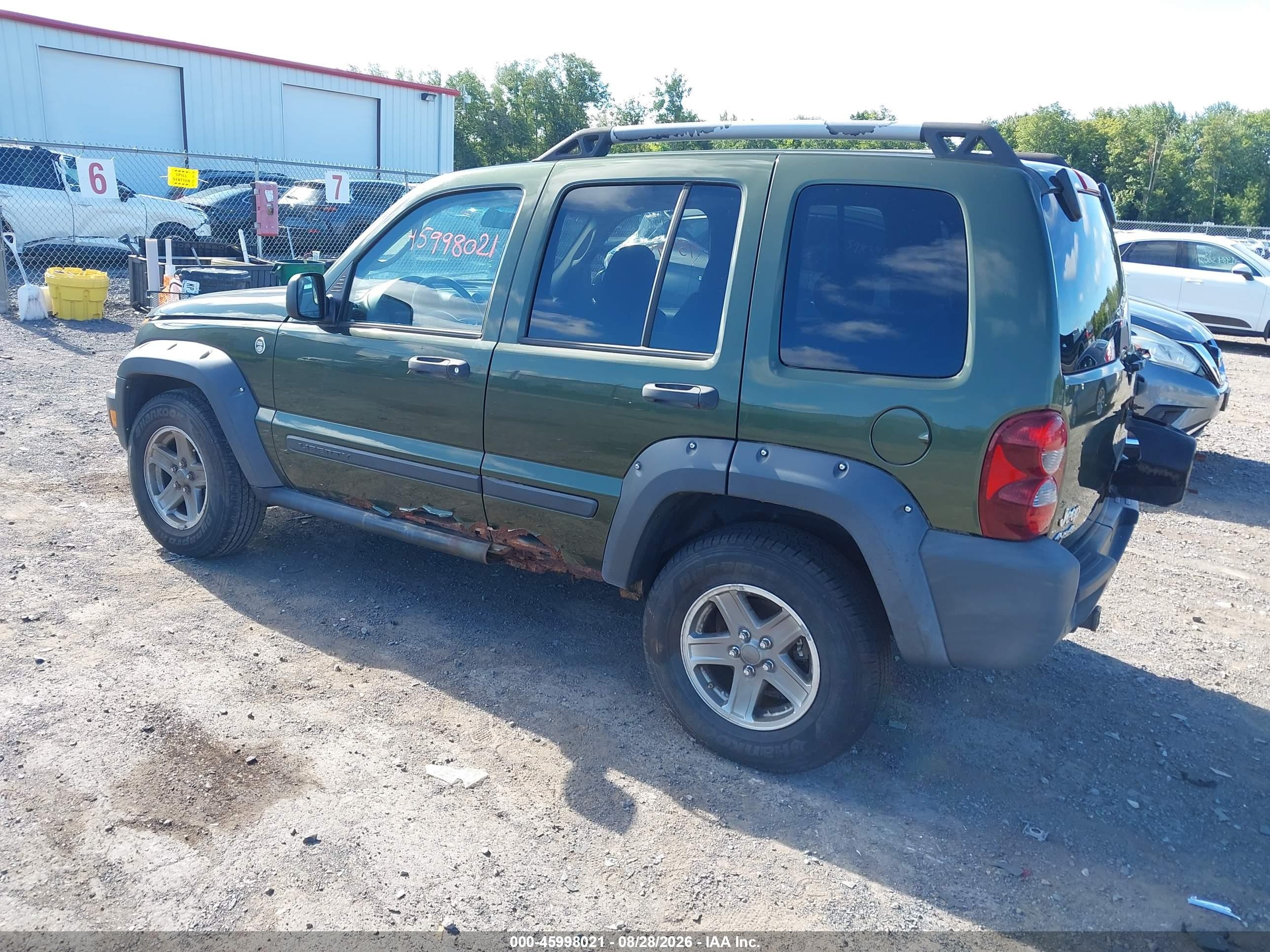 2006 Jeep Liberty Renegade Green vin: 1J4GL38K06W218534