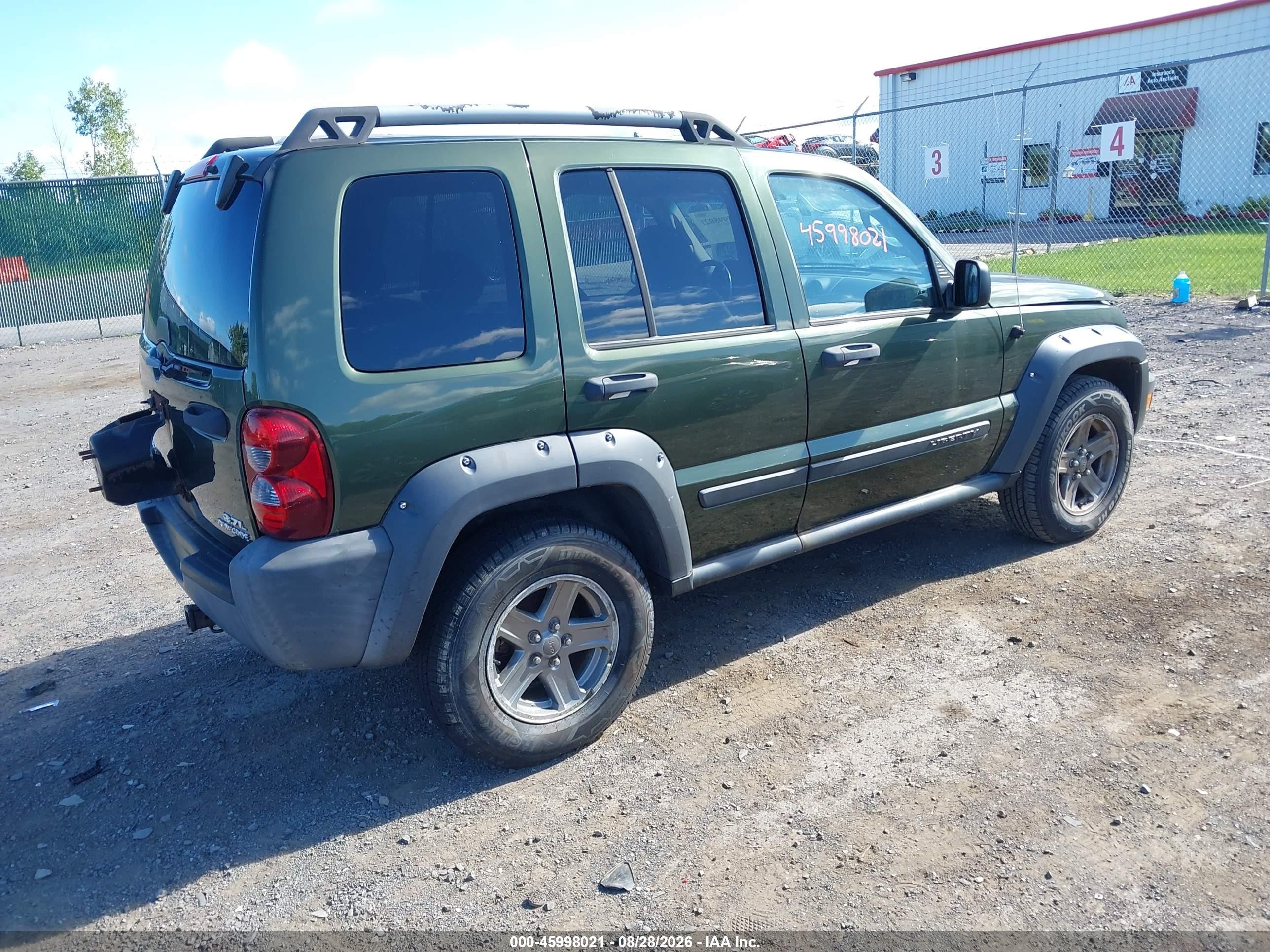 2006 Jeep Liberty Renegade Green vin: 1J4GL38K06W218534
