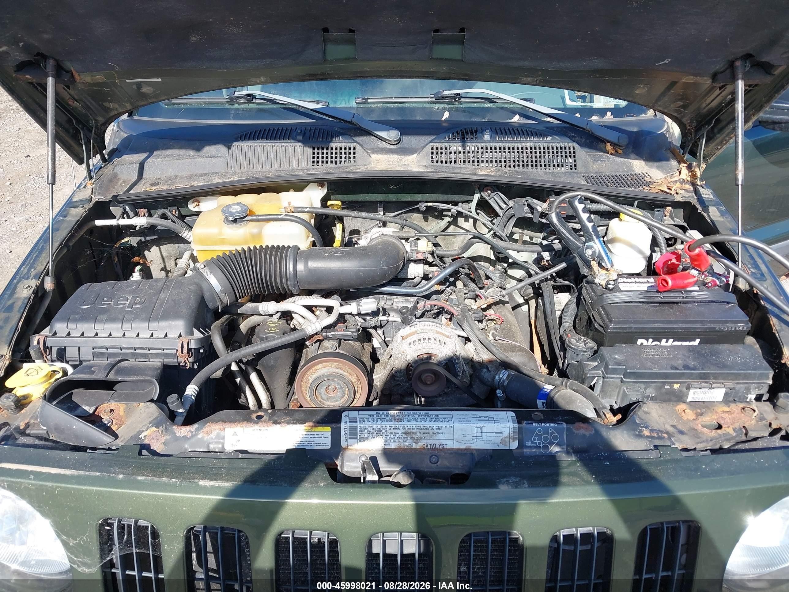 2006 Jeep Liberty Renegade Green vin: 1J4GL38K06W218534
