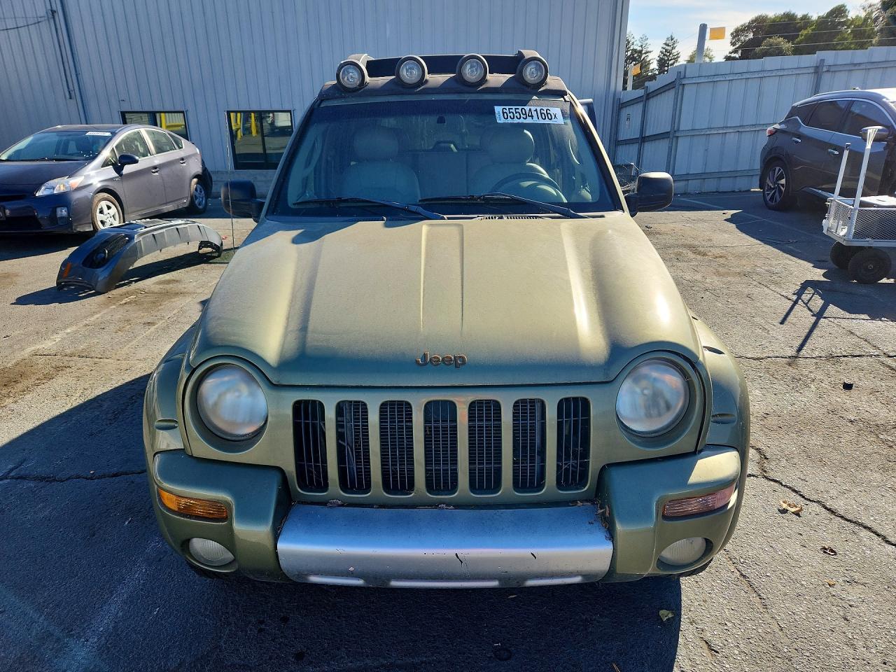 2003 Jeep Liberty Renegade Green vin: 1J4GL38K13W554382