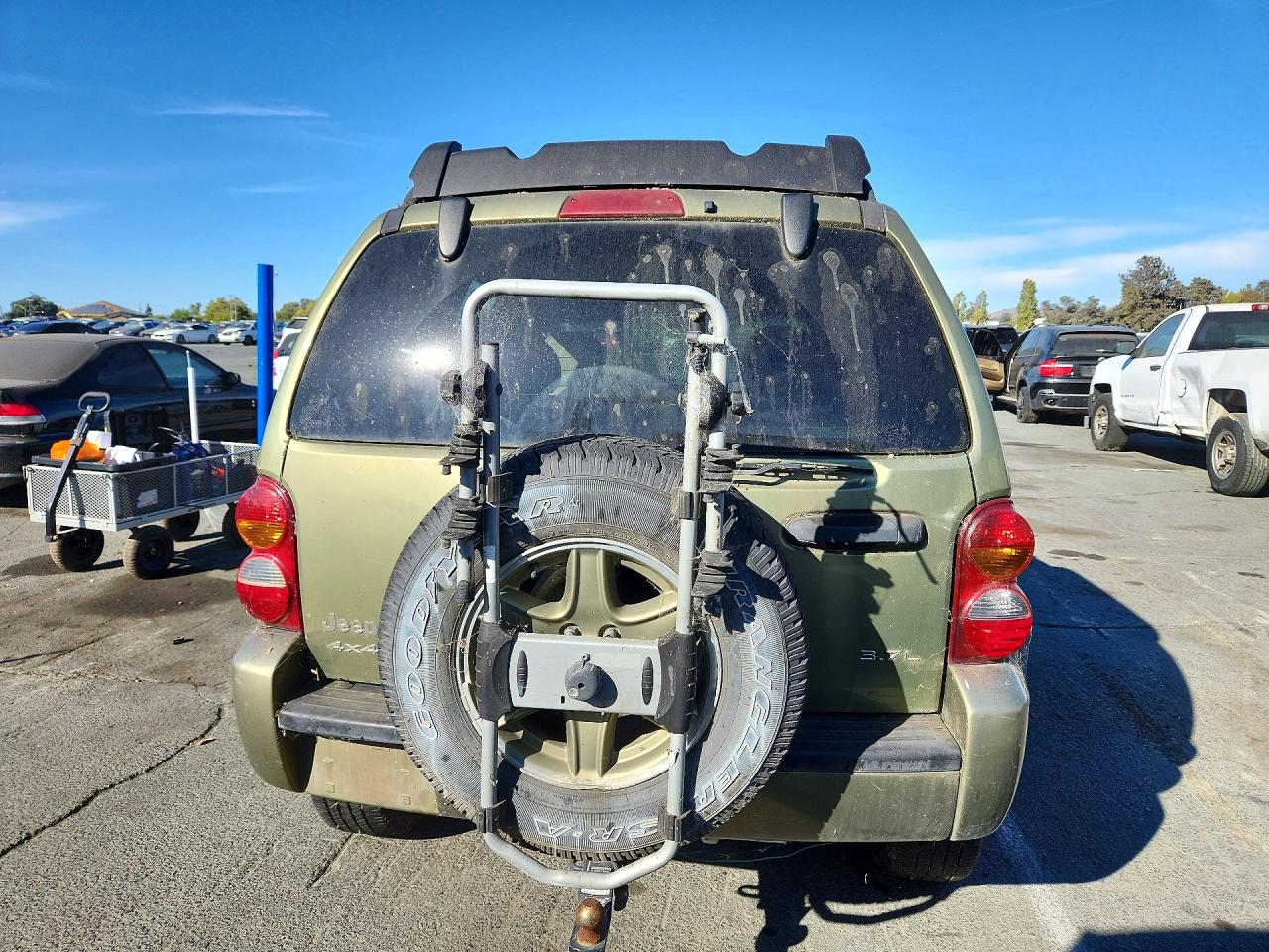 2003 Jeep Liberty Renegade Green vin: 1J4GL38K13W554382