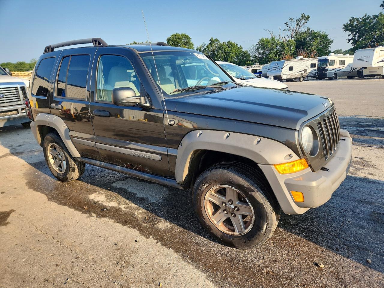2006 Jeep Liberty Renegade Green vin: 1J4GL38K16W128308