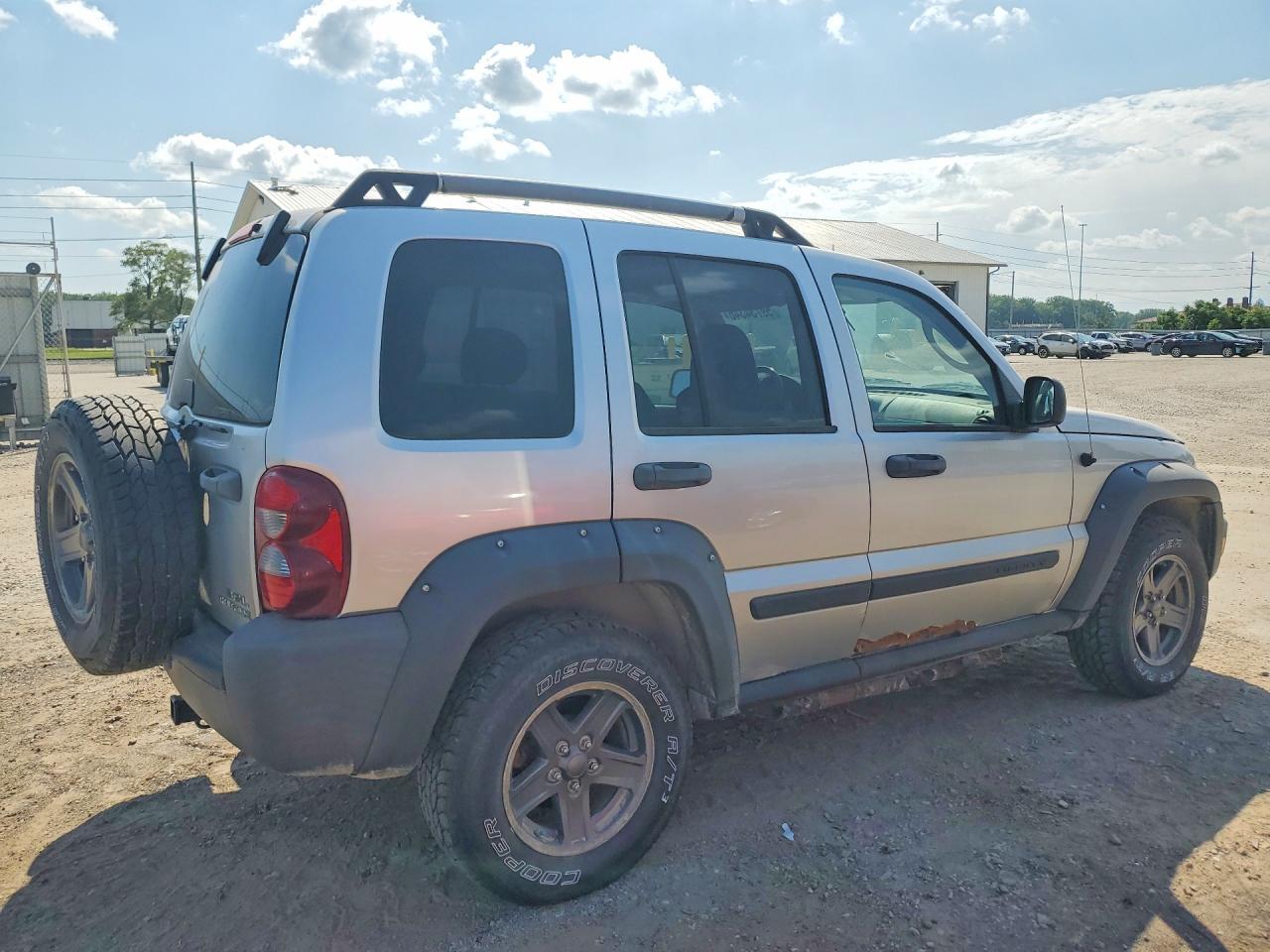 2006 Jeep Liberty Renegade Silver vin: 1J4GL38K16W219322