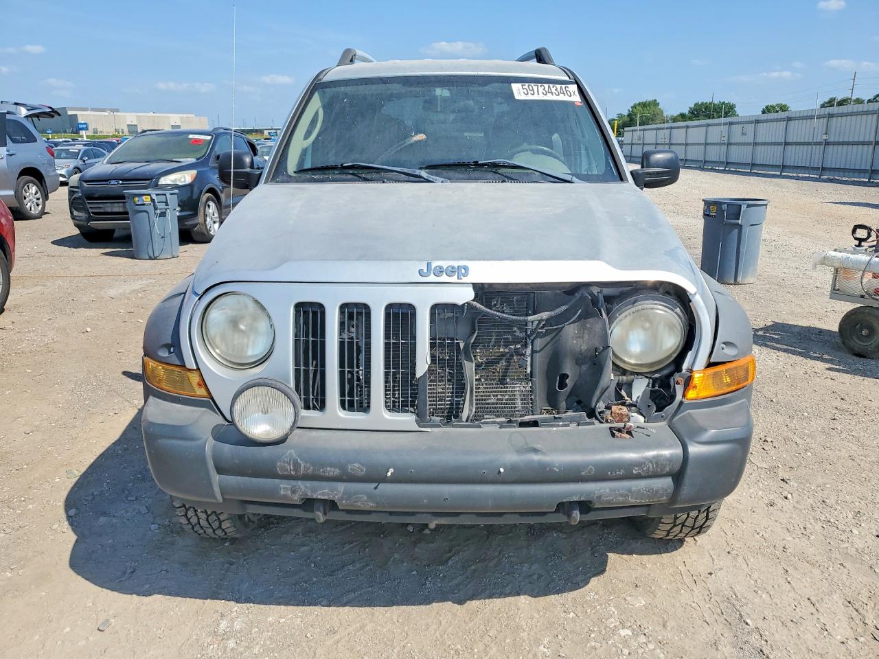 2006 Jeep Liberty Renegade Silver vin: 1J4GL38K16W219322