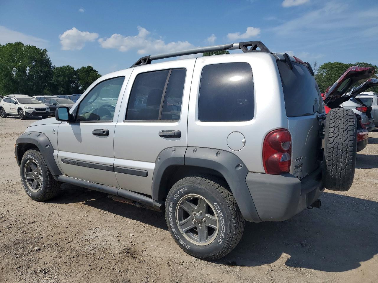 2006 Jeep Liberty Renegade Silver vin: 1J4GL38K16W219322