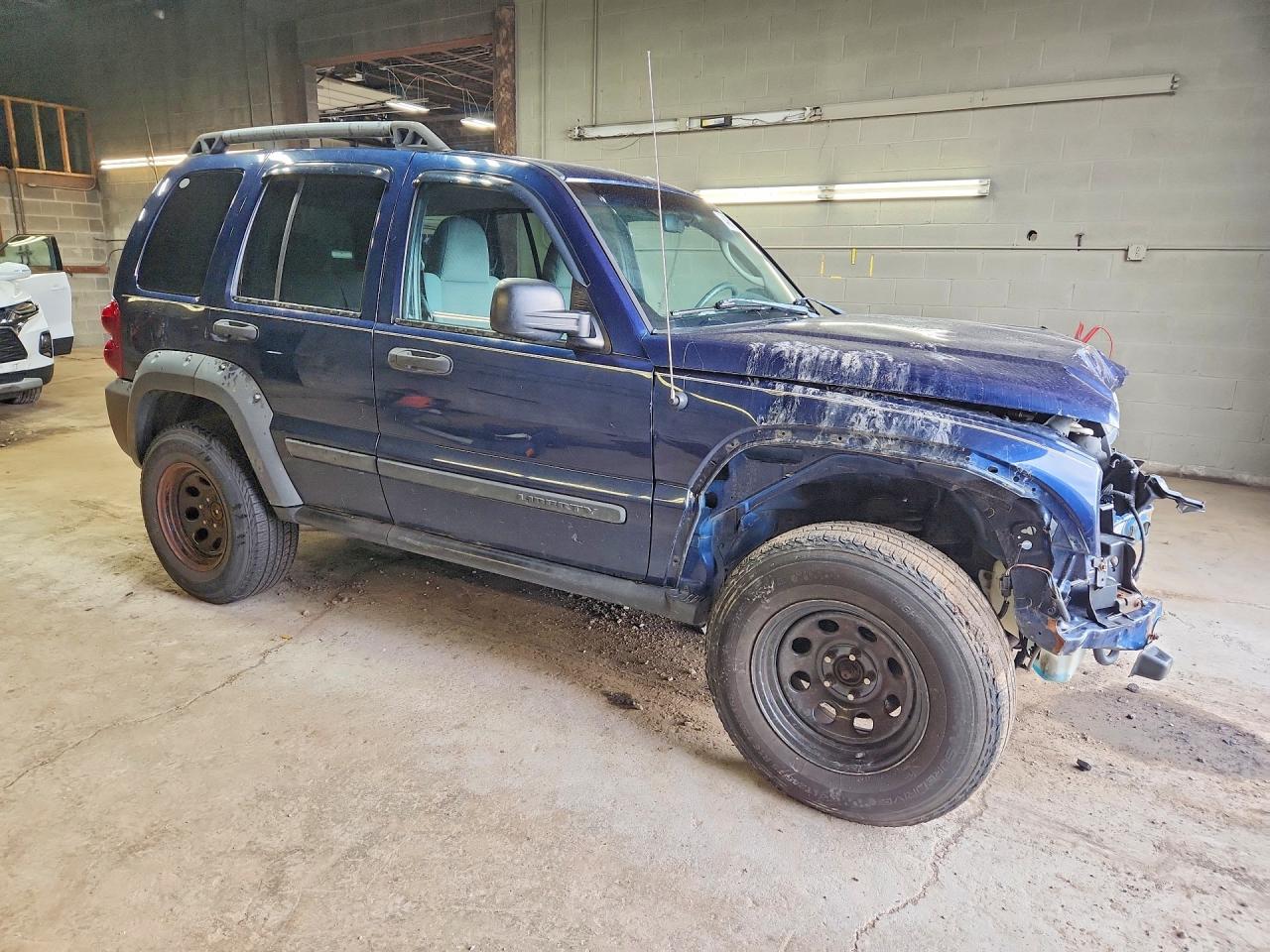 2006 Jeep Liberty Renegade Blue vin: 1J4GL38K16W219496