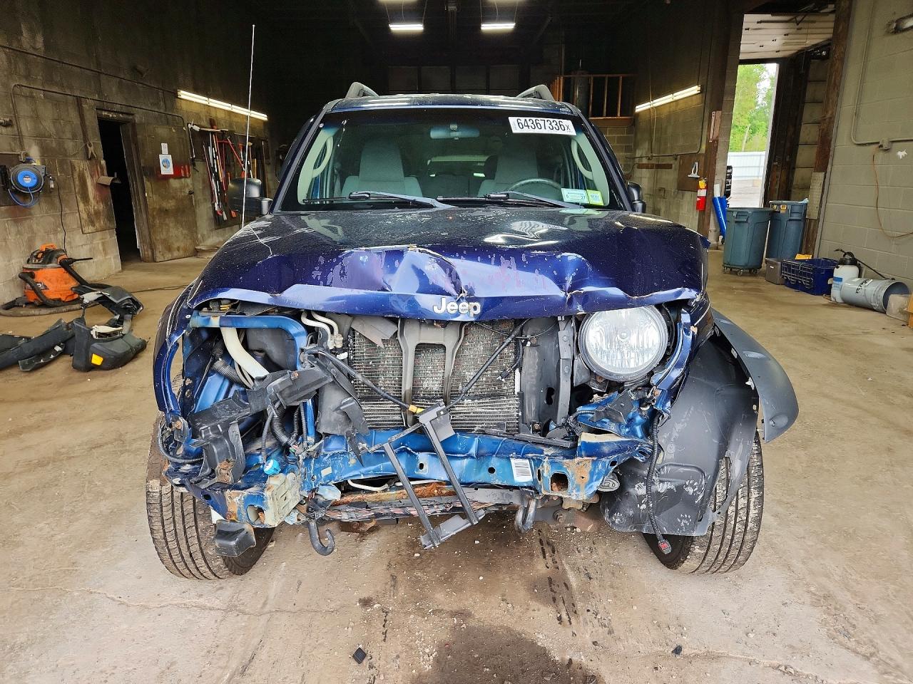 2006 Jeep Liberty Renegade Blue vin: 1J4GL38K16W219496